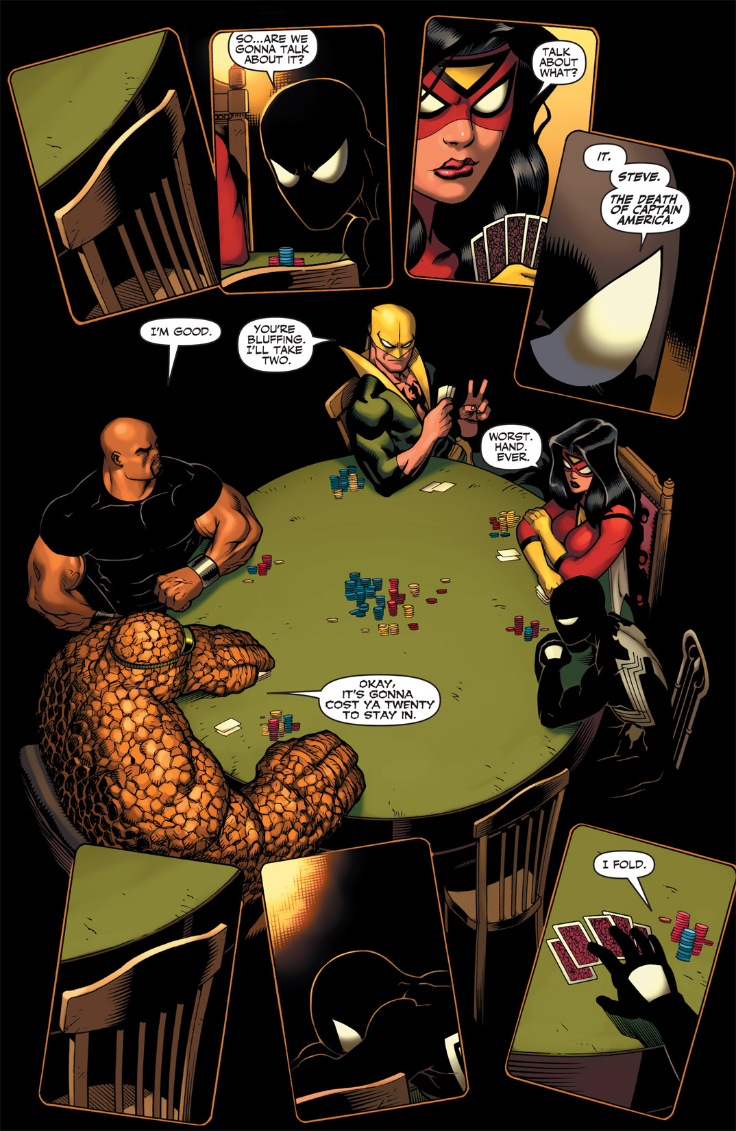 Read online Fallen Son: The Death of Captain America comic -  Issue #2 - 11