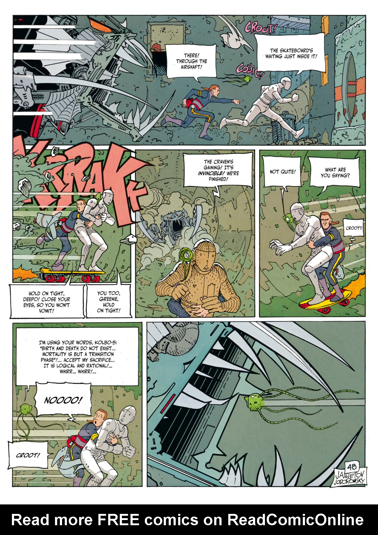 Read online Before the Incal comic -  Issue #3 - 51