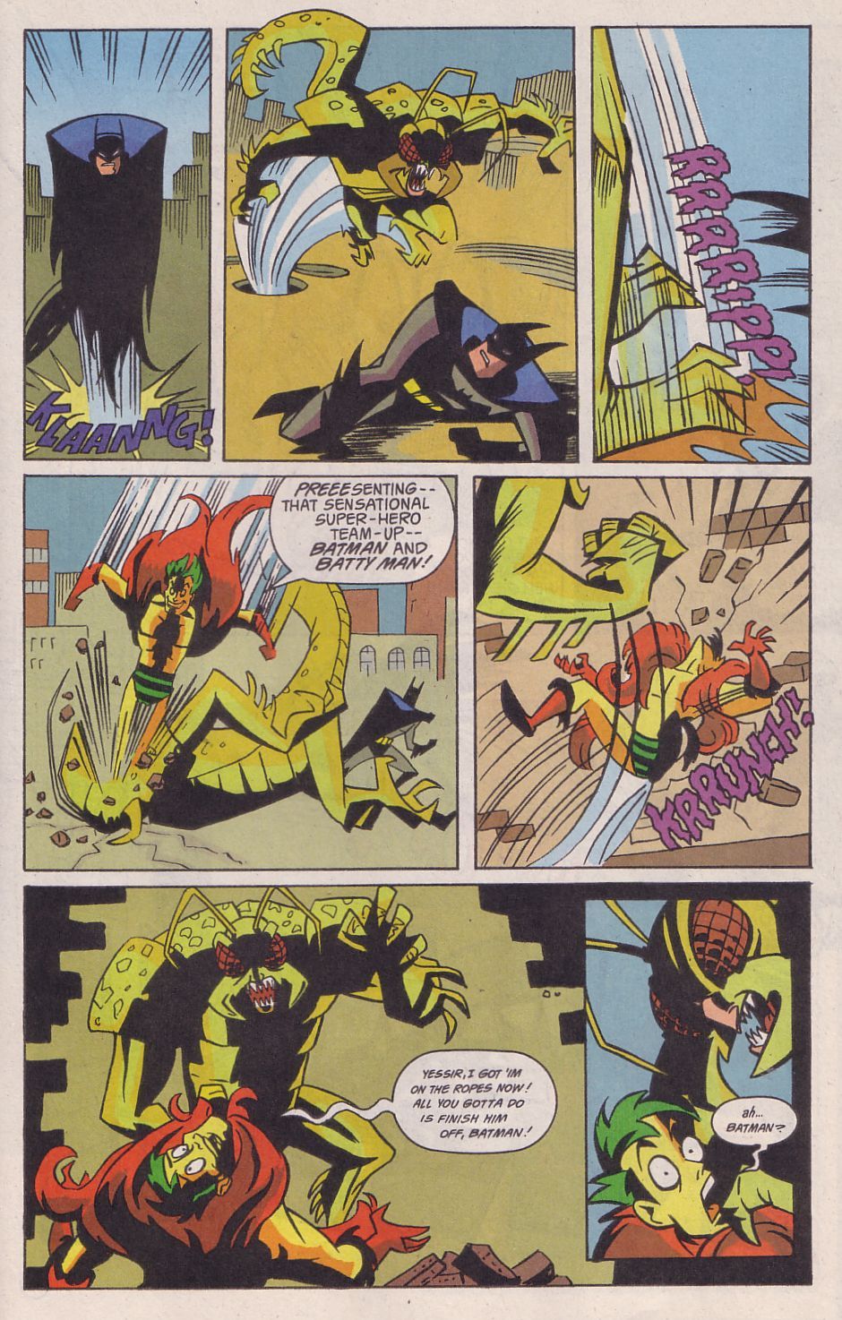 Read online Adventures in the DC Universe comic -  Issue #17 - 19