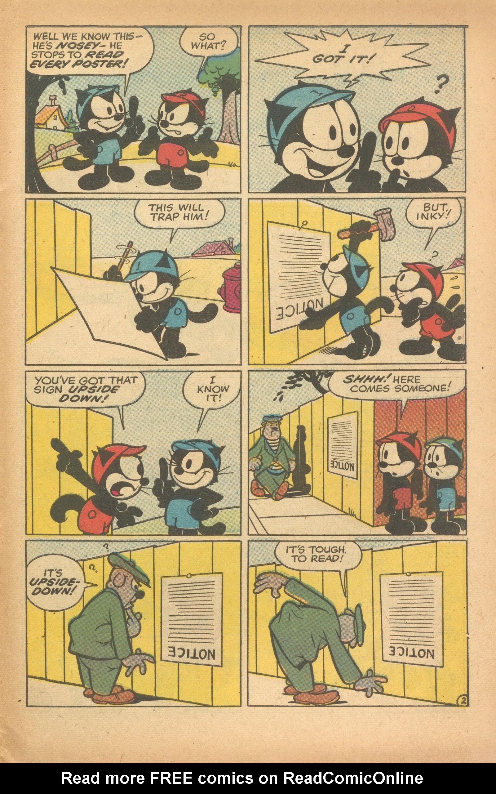 Read online Felix the Cat (1955) comic -  Issue #82 - 30
