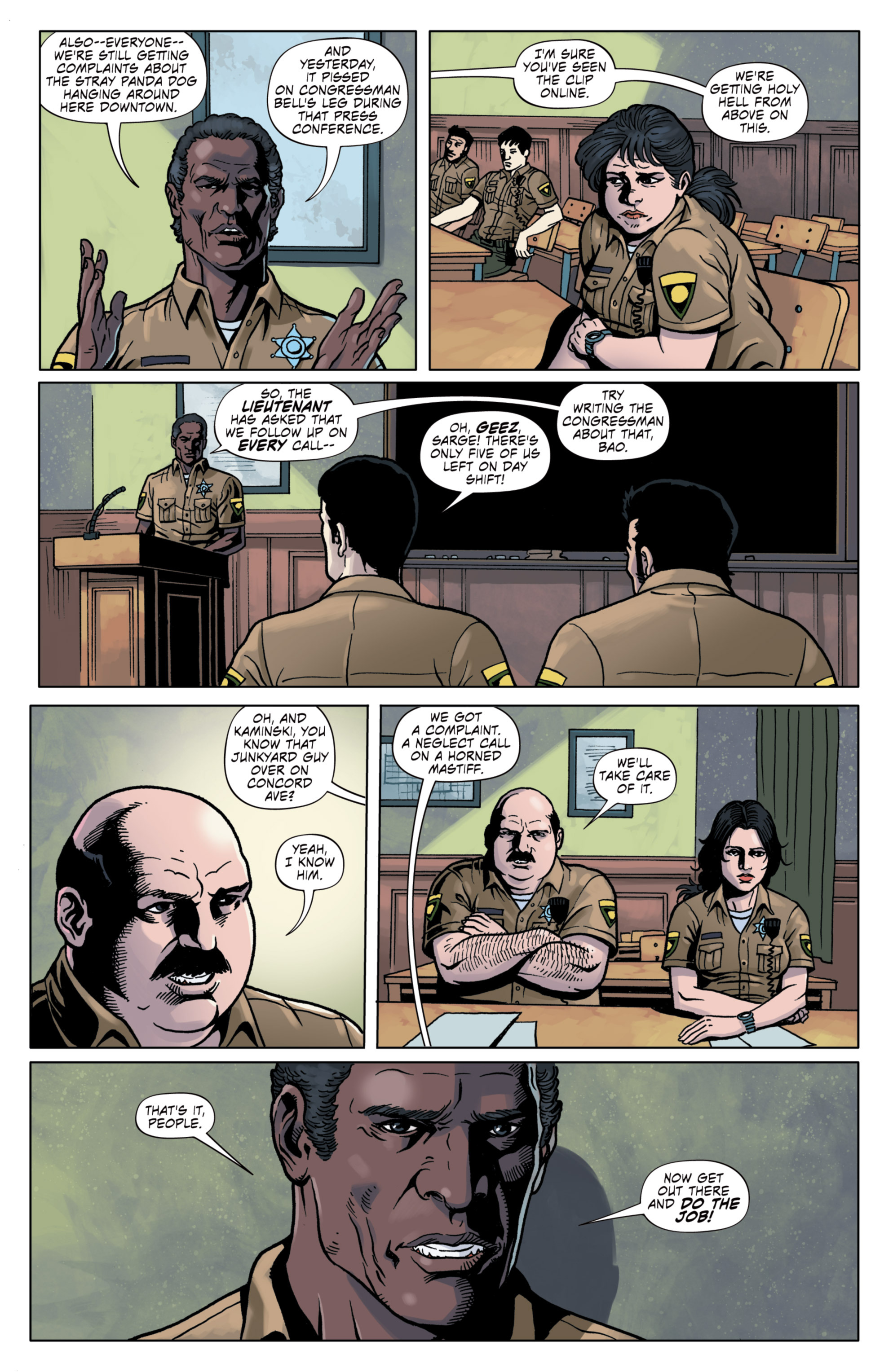 Read online Creature Cops: Special Varmint Unit comic -  Issue #1 - 12