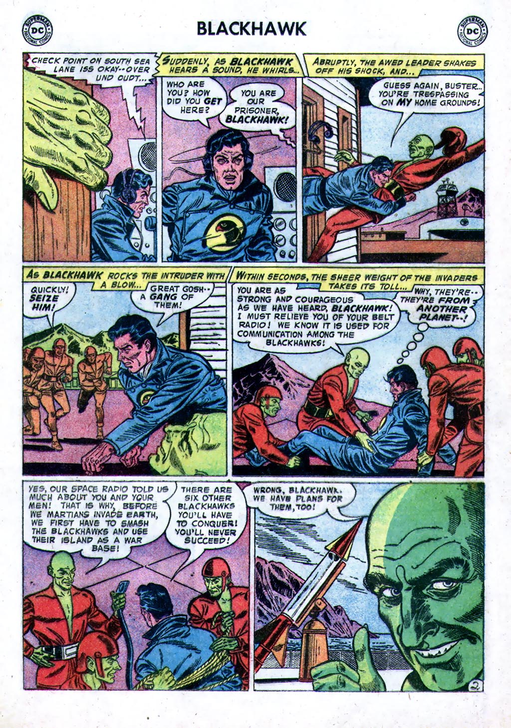 Read online Blackhawk (1957) comic -  Issue #123 - 26