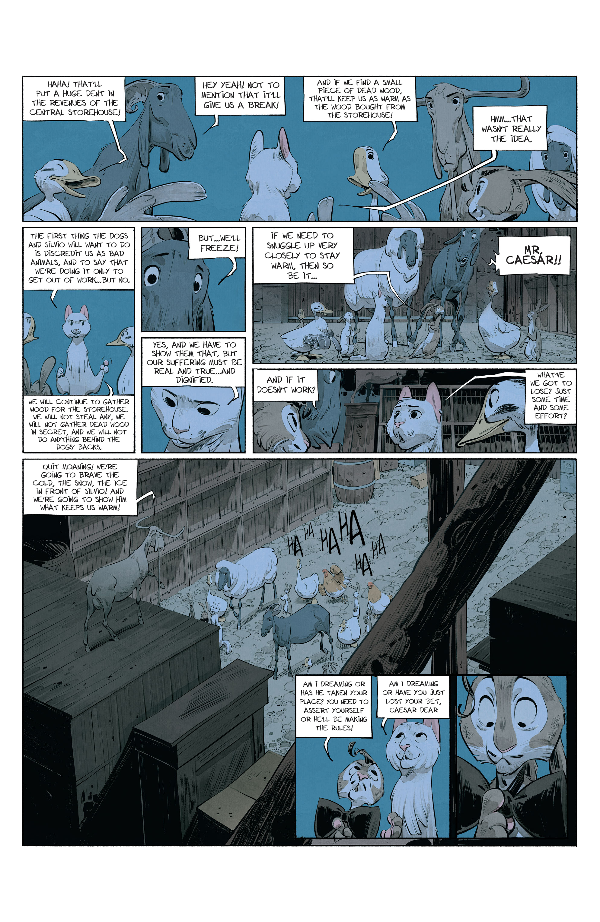 Read online Animal Castle comic -  Issue #4 - 17