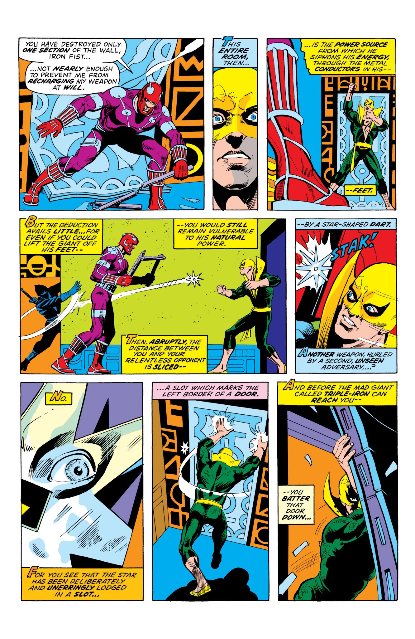 Read online Marvel Masterworks: Iron Fist comic -  Issue # TPB 1 (Part 1) - 68