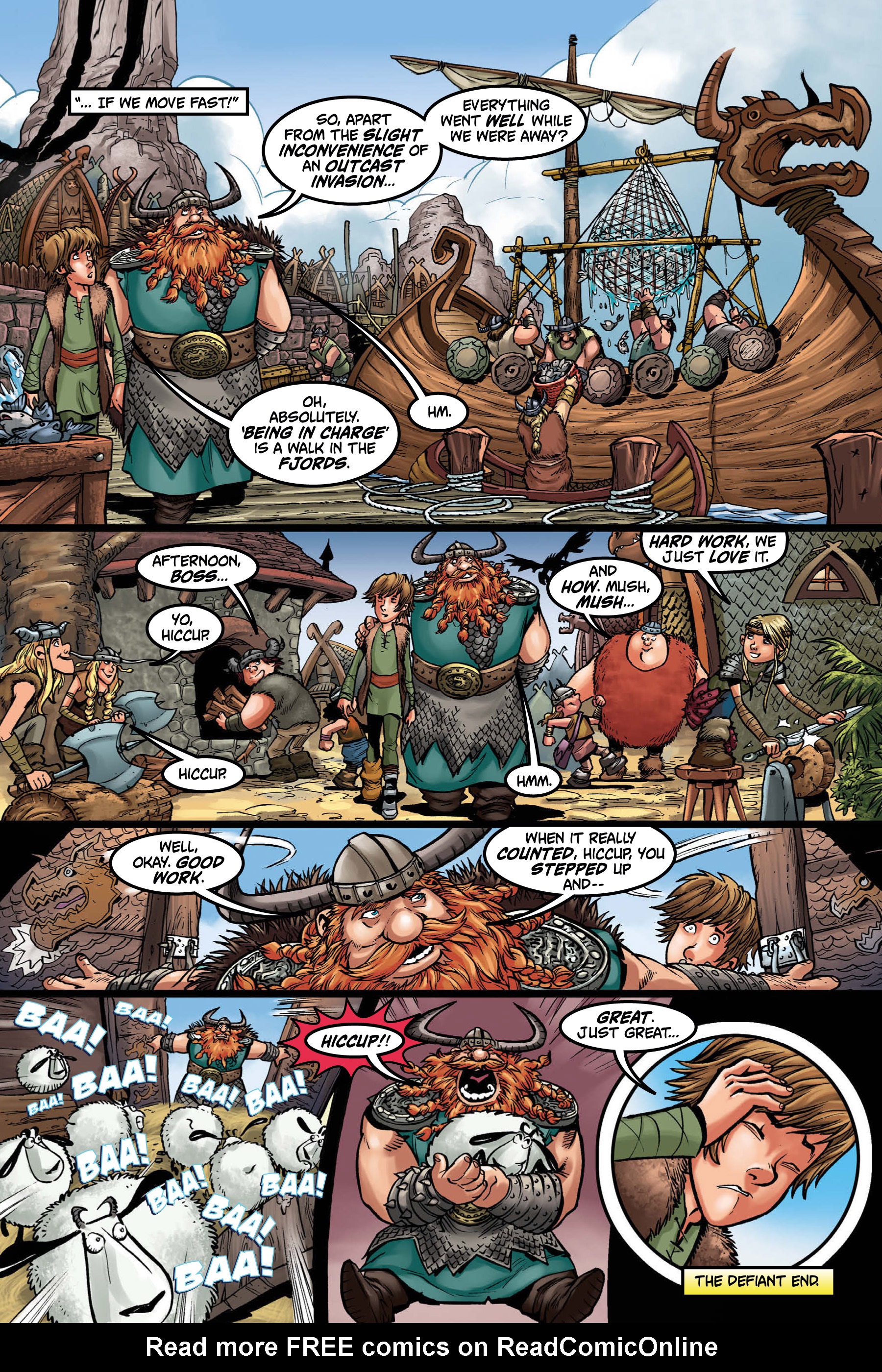 Read online DreamWorks Dragons: Riders of Berk comic -  Issue #2 - 60