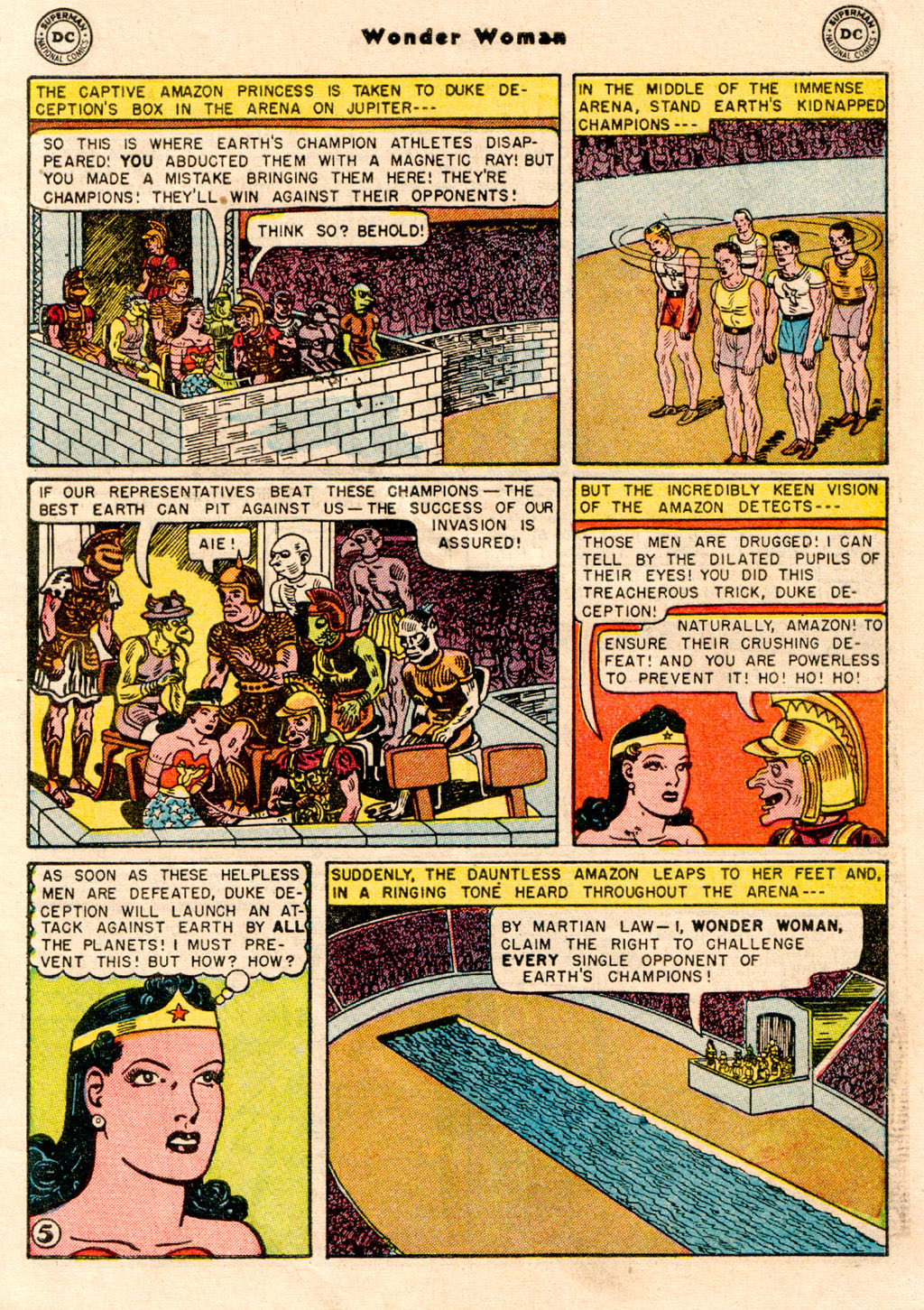 Read online Wonder Woman (1942) comic -  Issue #66 - 7