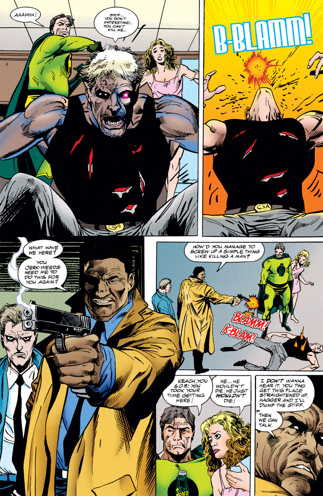 Read online Resurrection Man (1997) comic -  Issue #4 - 9