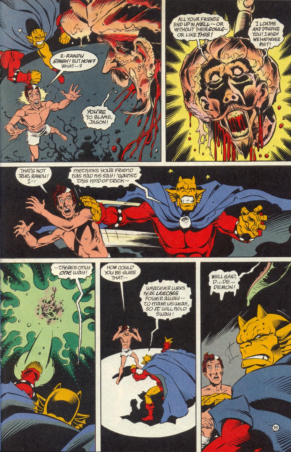 Read online The Demon (1990) comic -  Issue #21 - 15