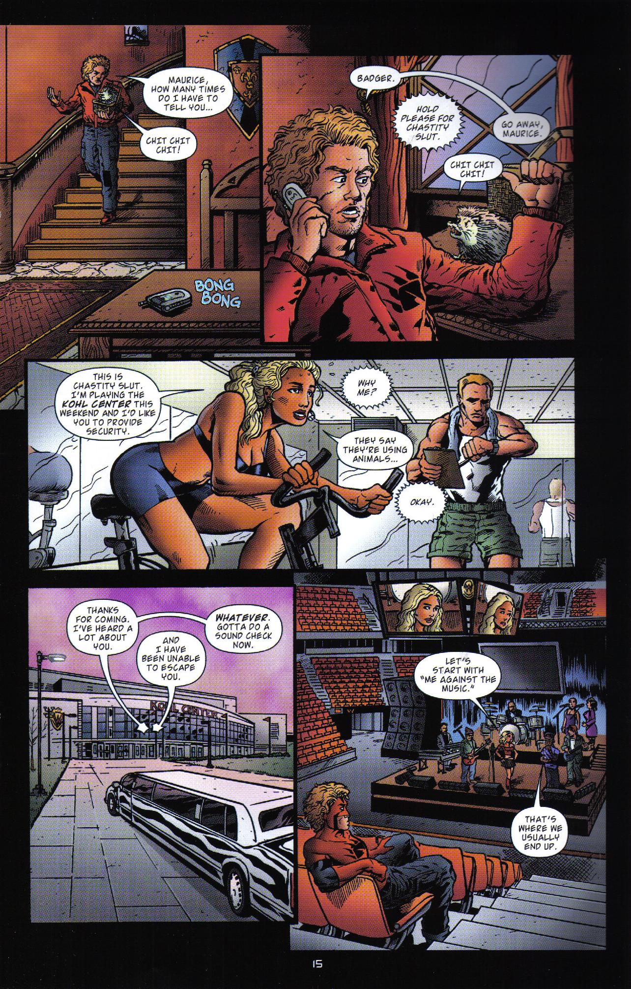 Read online Badger Saves the World comic -  Issue #2 - 17