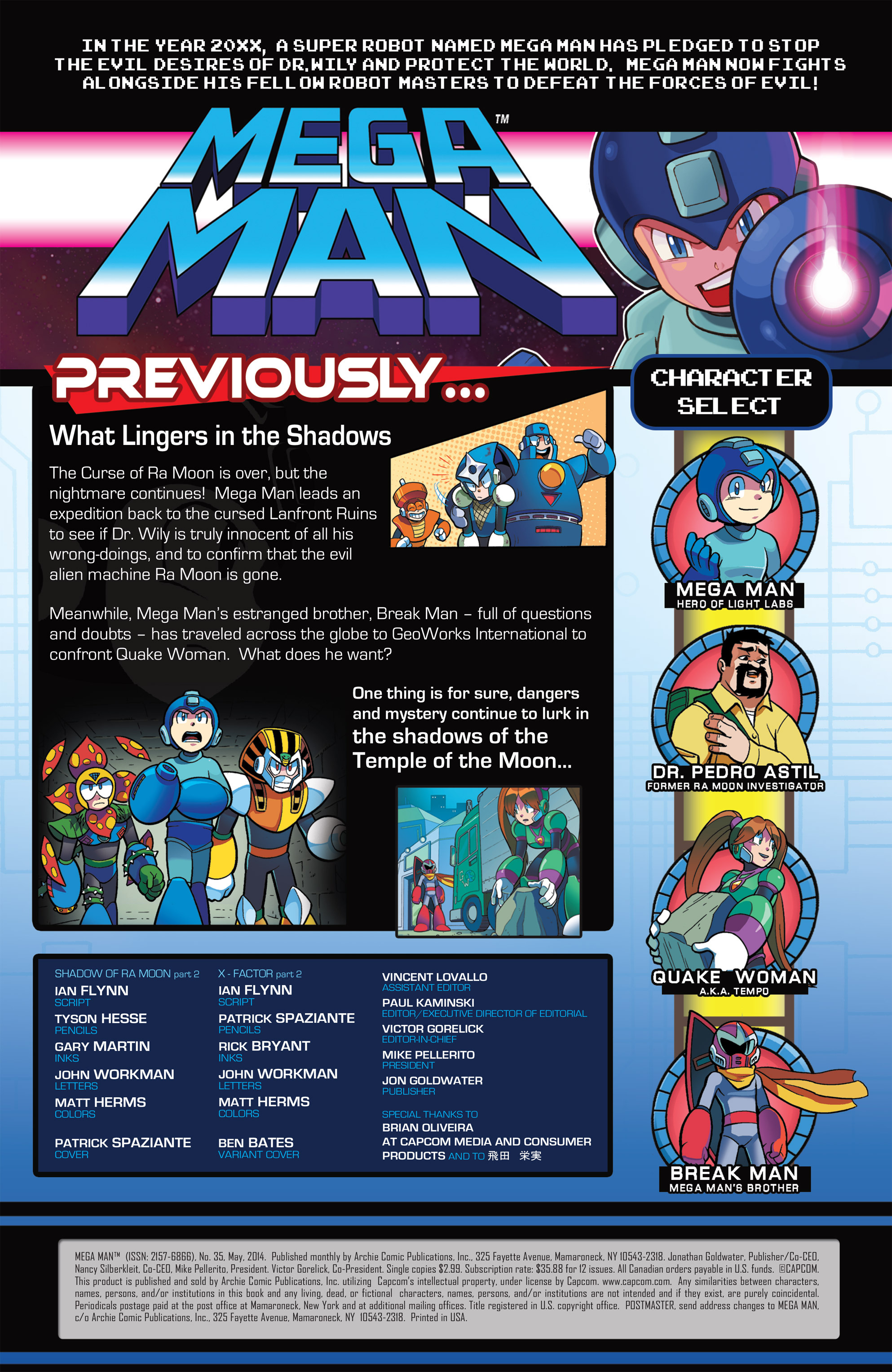 Read online Mega Man comic -  Issue #35 - 2