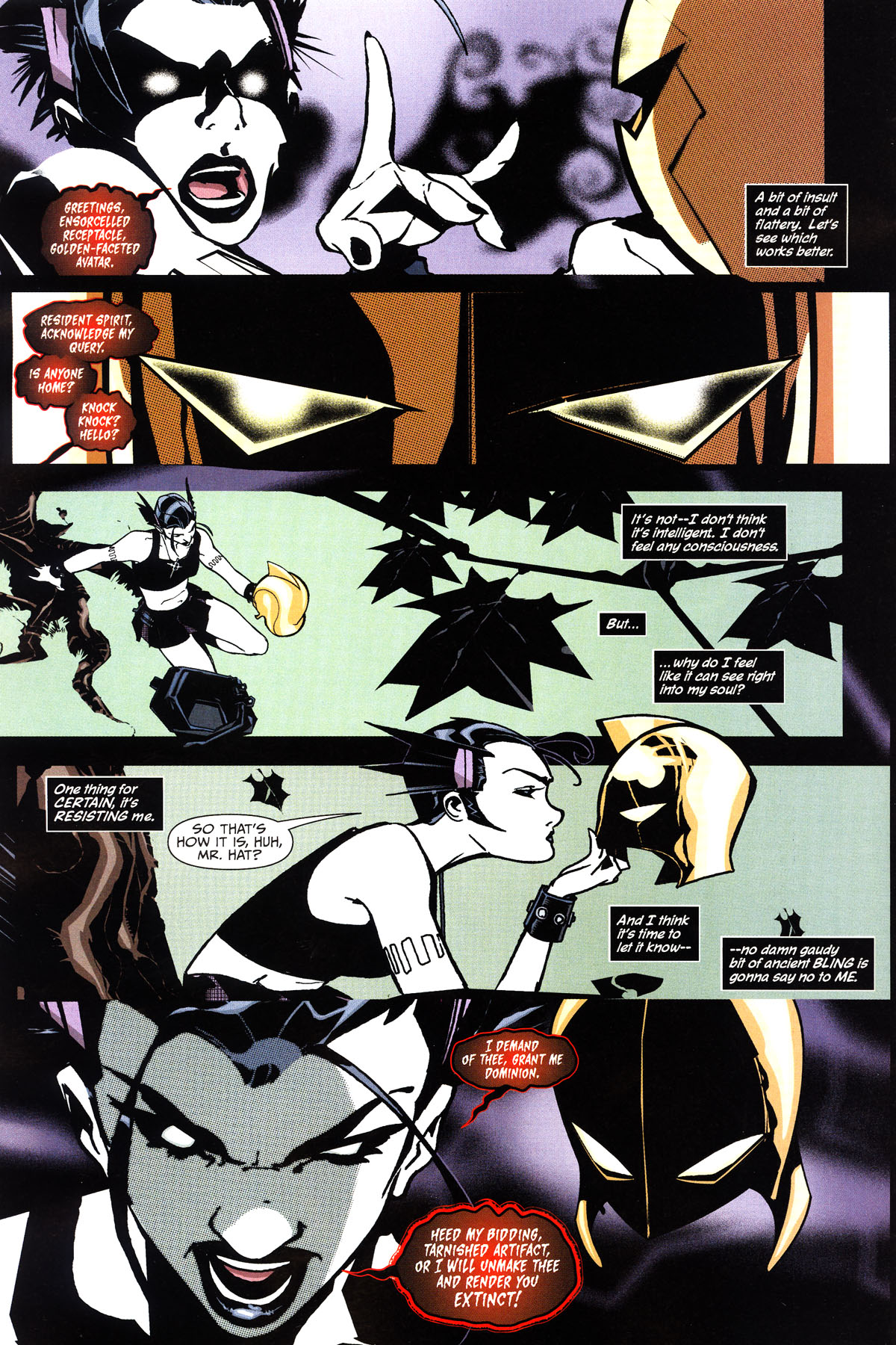 Read online The Helmet of Fate: Black Alice comic -  Issue # Full - 11