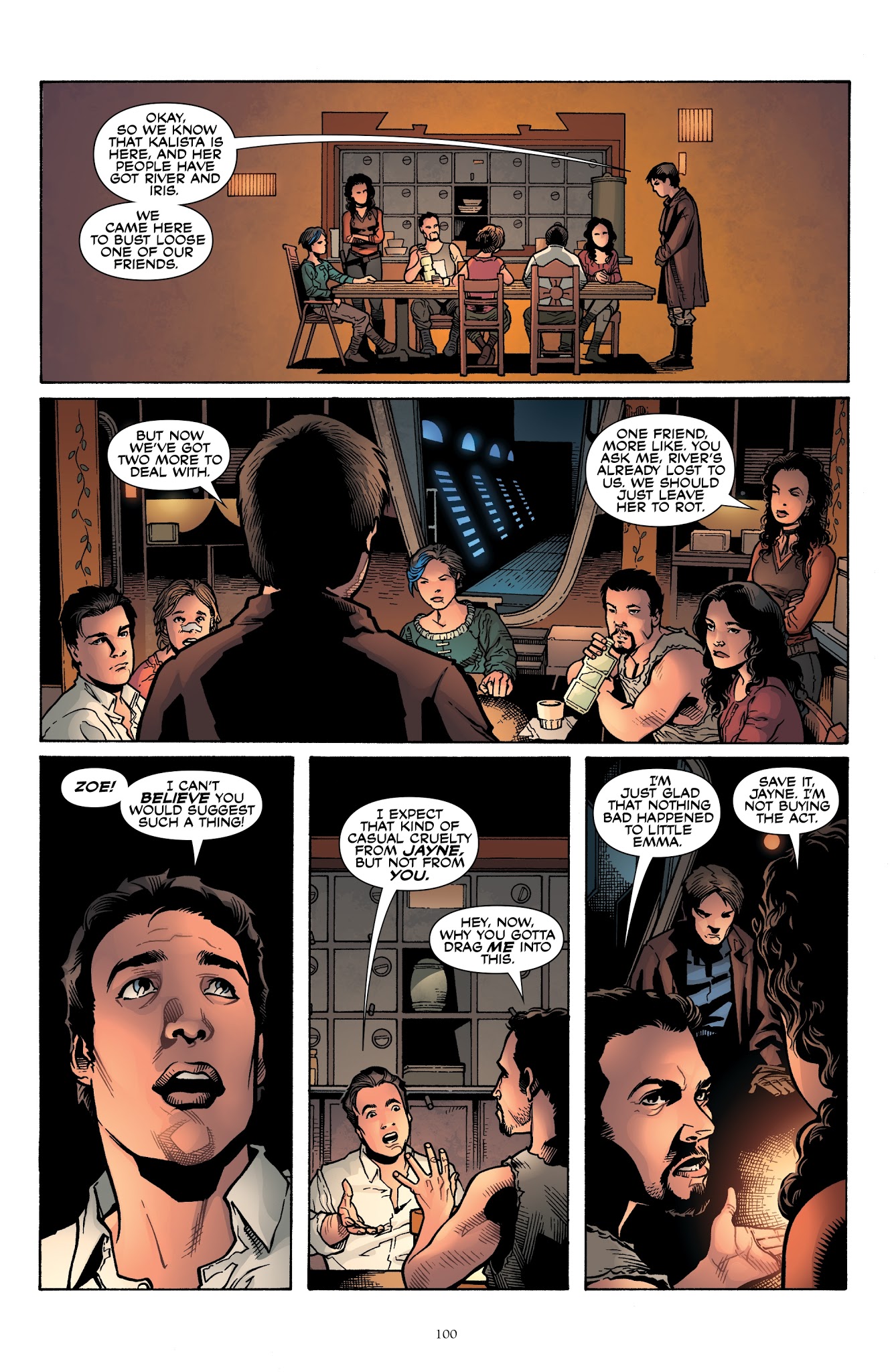 Read online Serenity: Firefly Class 03-K64 – No Power in the 'Verse comic -  Issue # _TPB - 97