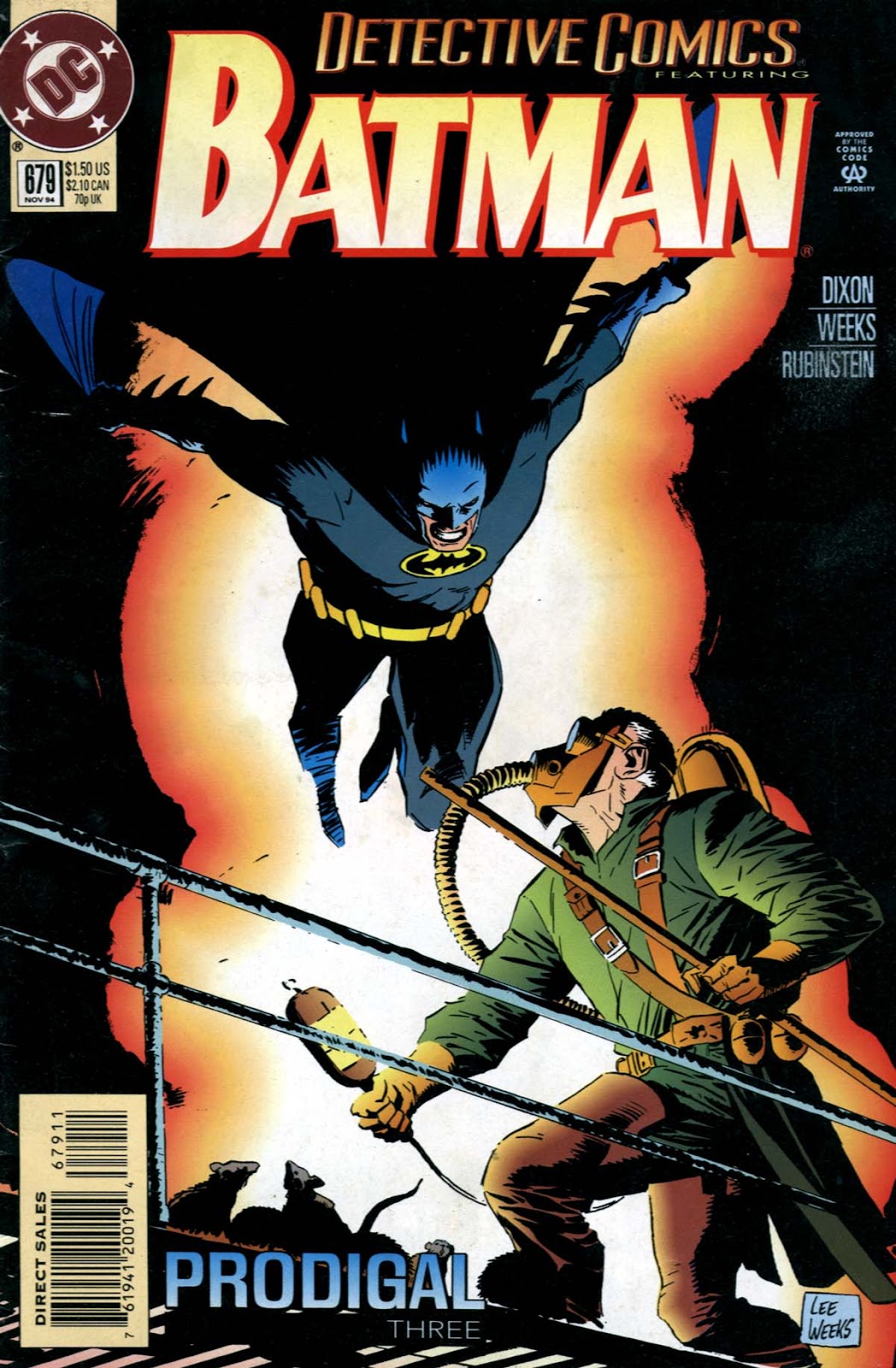 <{ $series->title }} issue Batman: Knightfall Prodigal - Issue #3 - Page 1