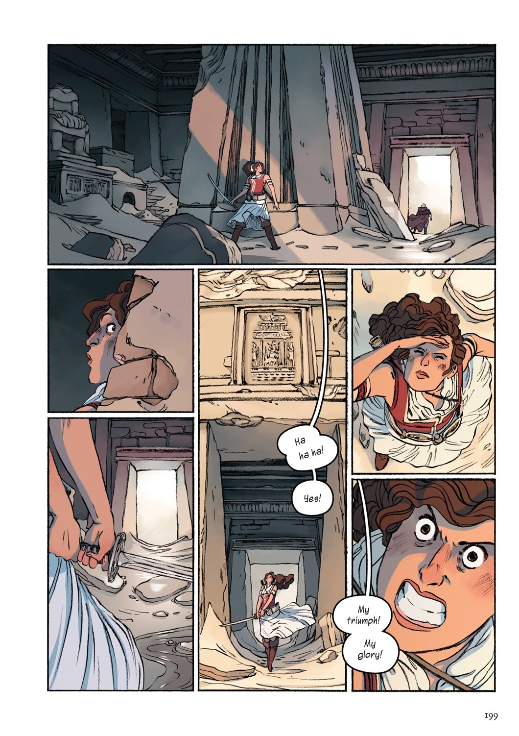 Read online Delilah Dirk and the Pillars of Hercules comic -  Issue # TPB (Part 2) - 87