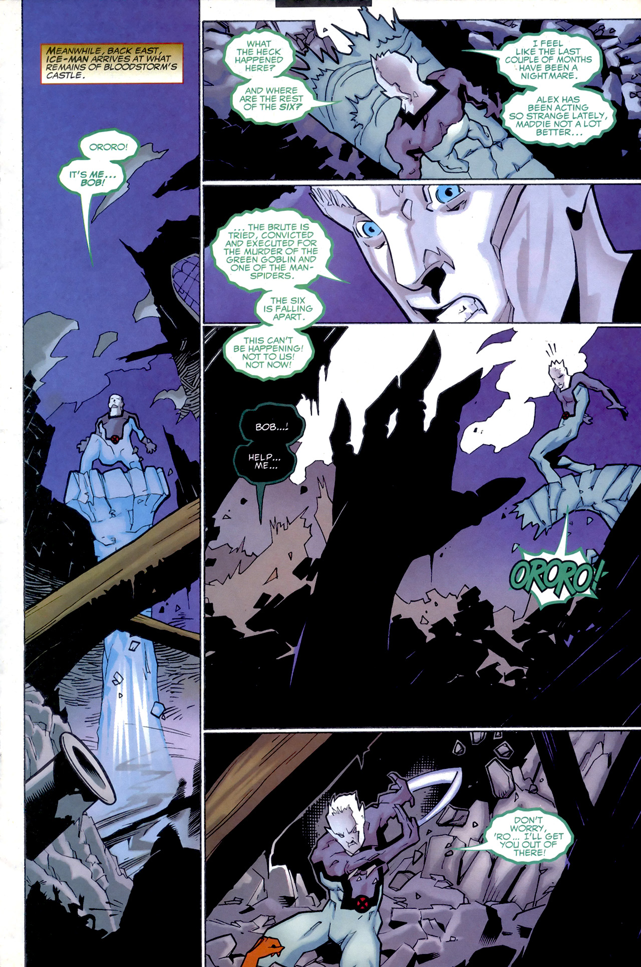 Read online Mutant X comic -  Issue #7 - 10