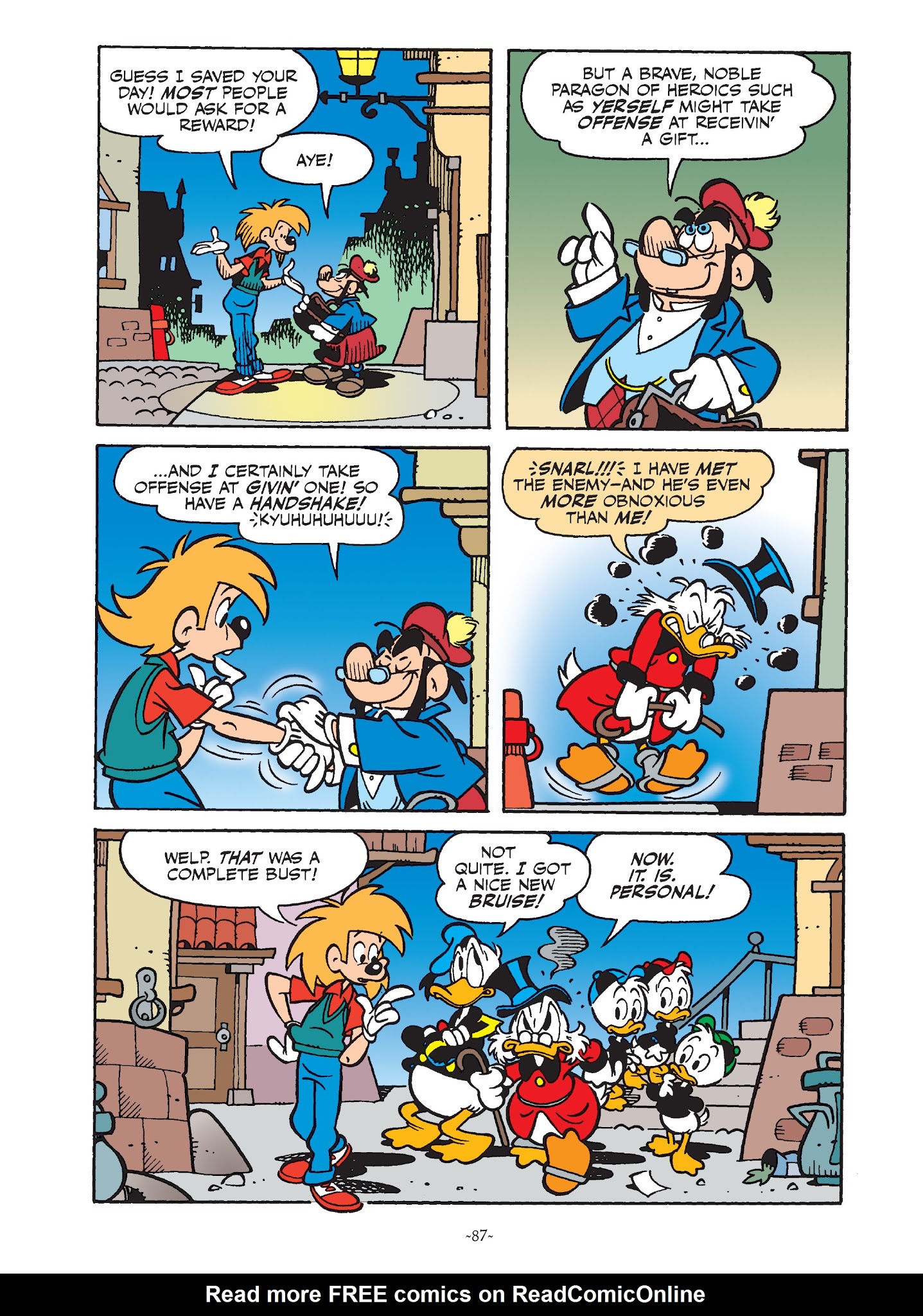 Read online Mickey and Donald: The Search For the Zodiac Stone comic -  Issue # TPB - 86