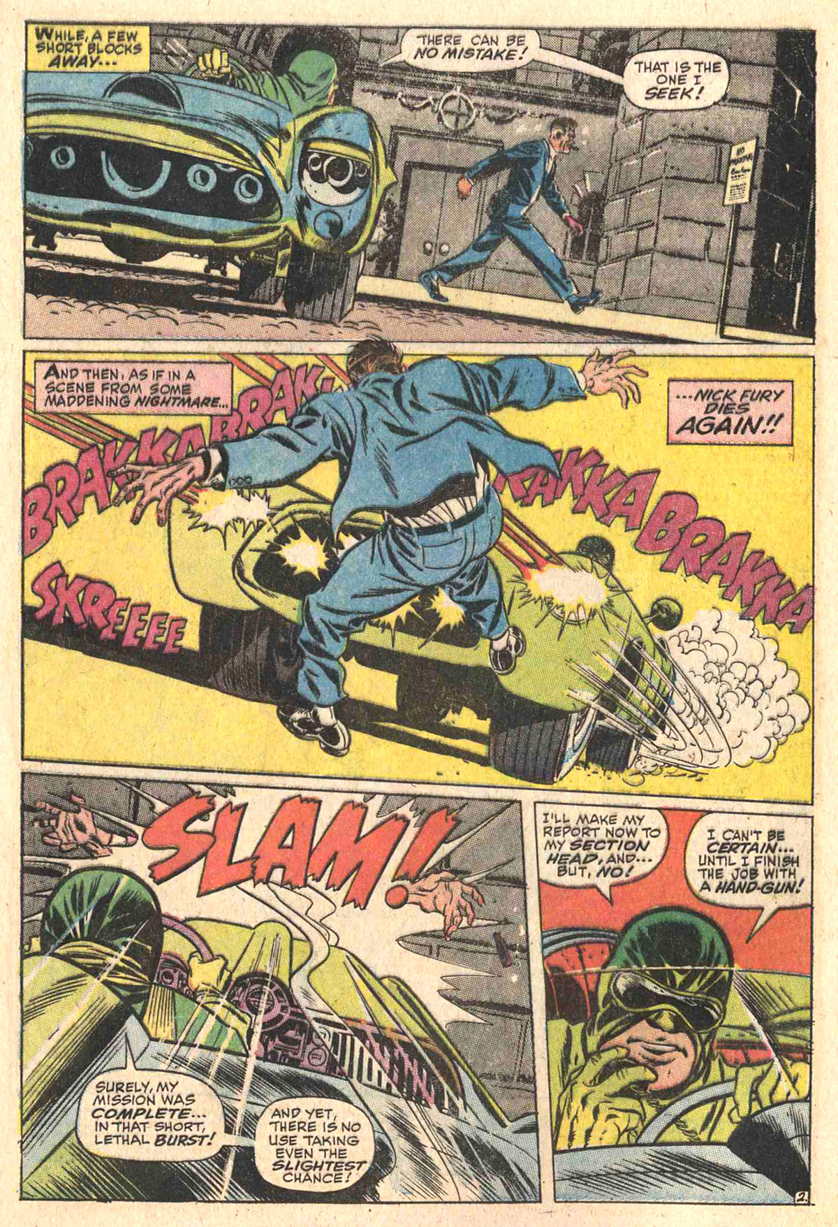 Read online Nick Fury, Agent of SHIELD comic -  Issue #4 - 4