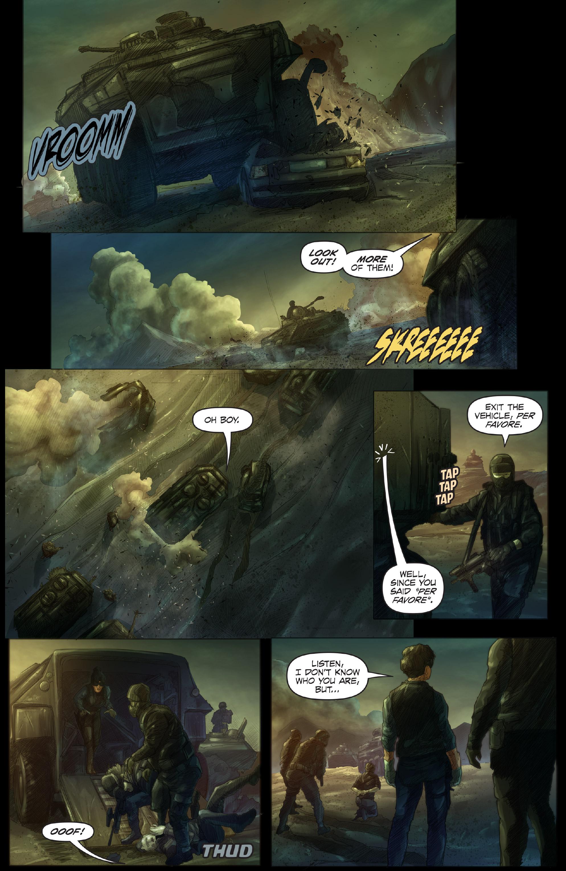 Read online Afterburn: Crossfire comic -  Issue #2 - 19