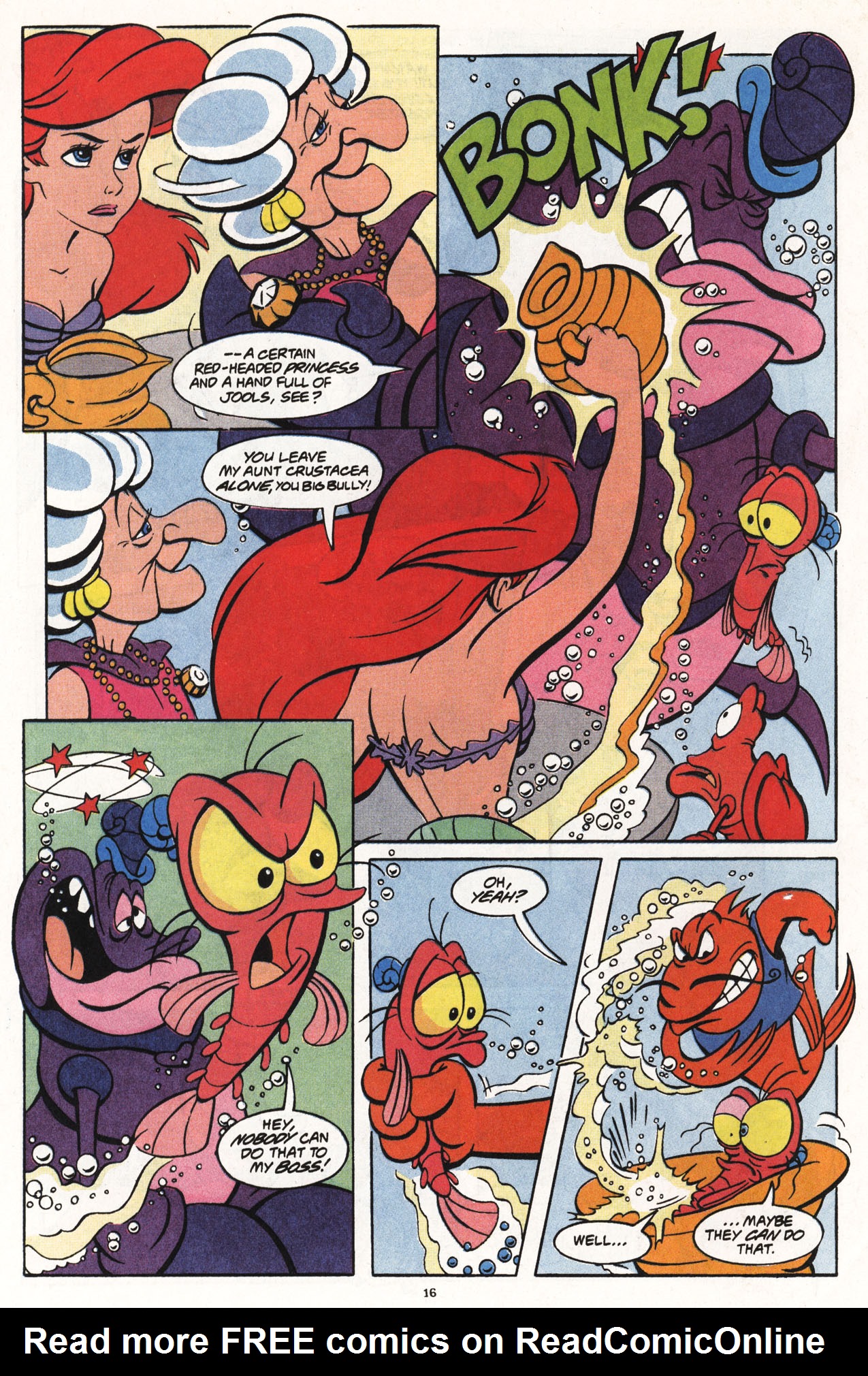 Read online Disney's The Little Mermaid comic -  Issue #5 - 18