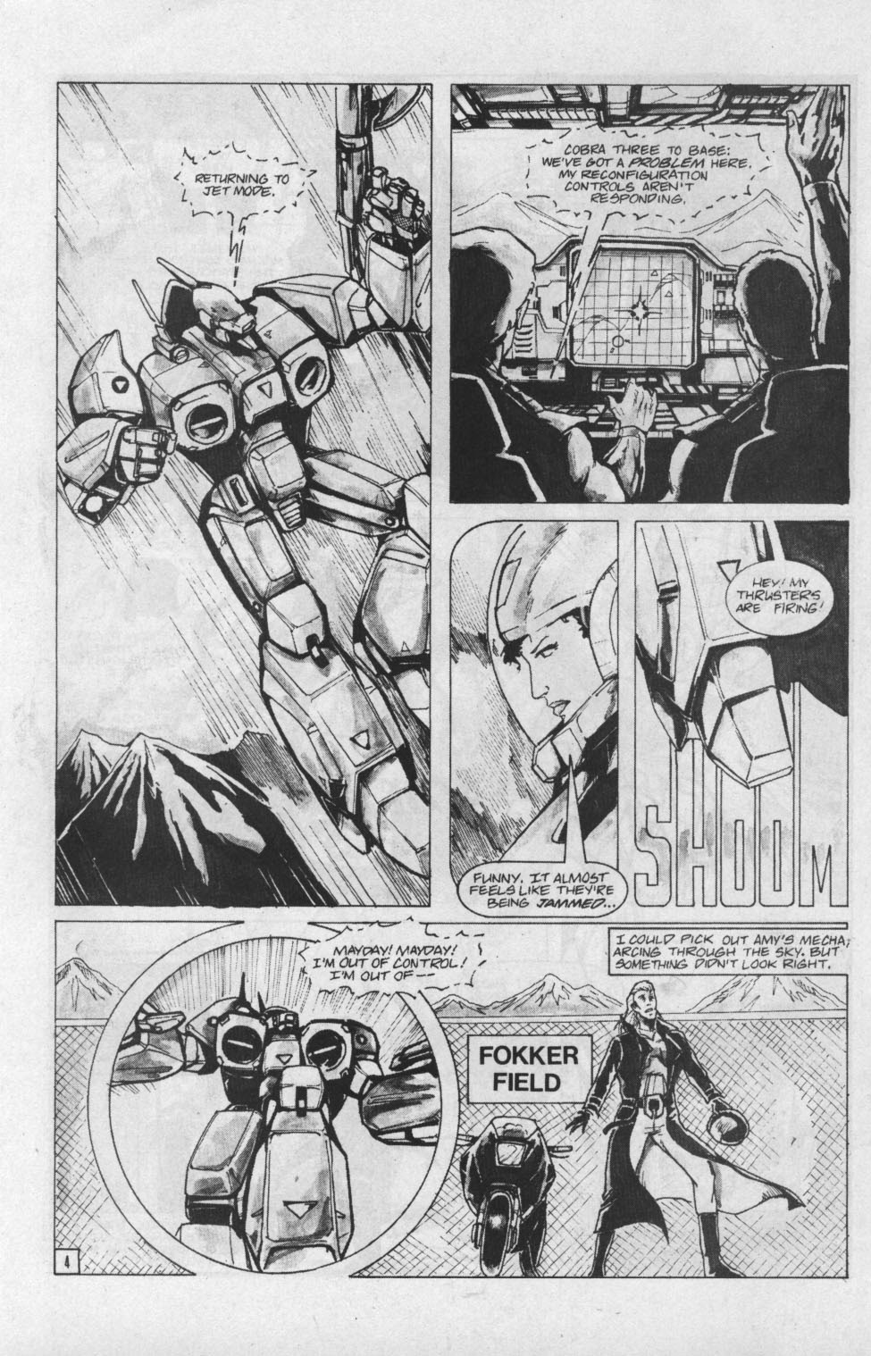 Read online Robotech II: The Sentinels - CyberPirates comic -  Issue #1 - 6