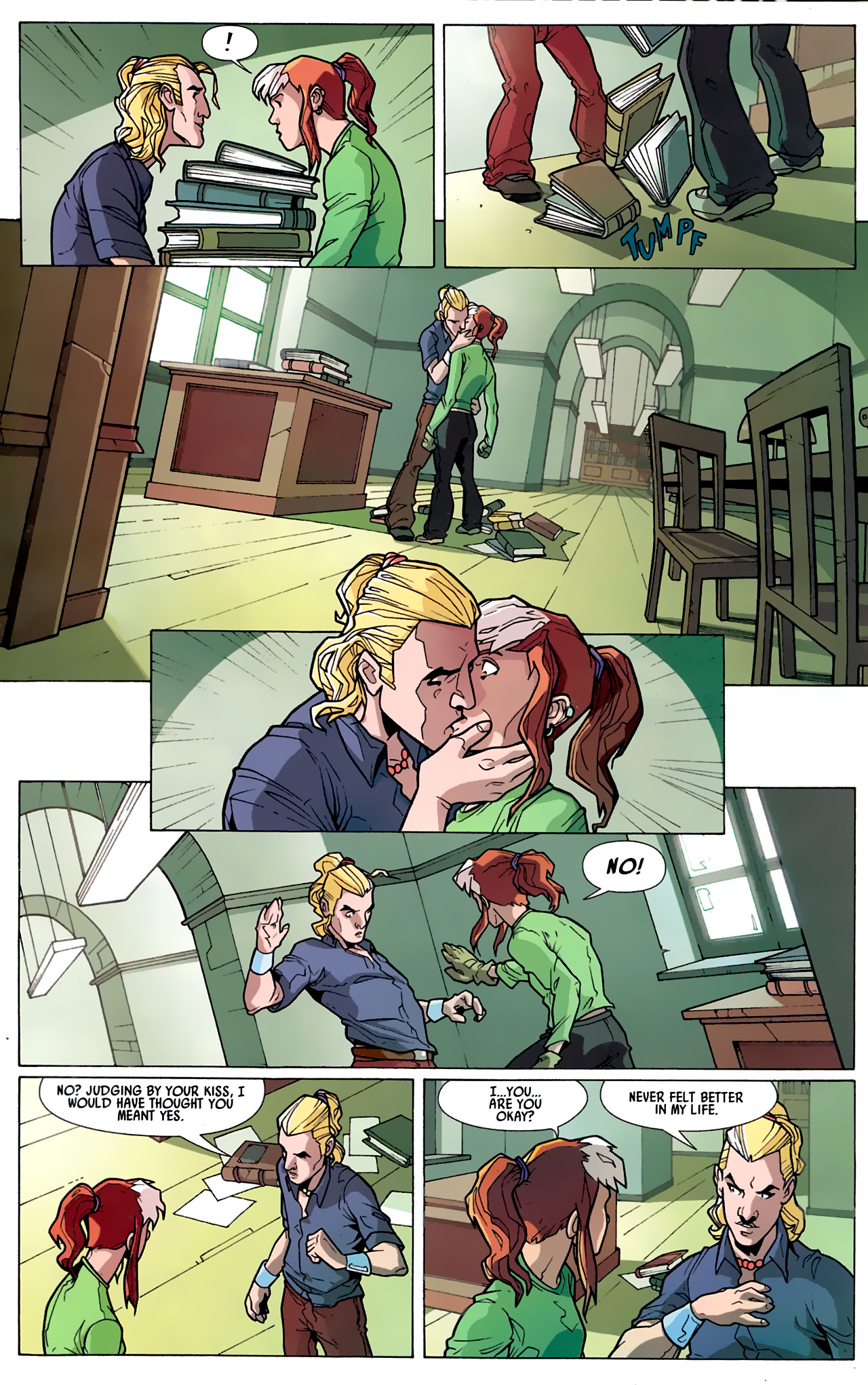 Read online X-Campus comic -  Issue #2 - 34