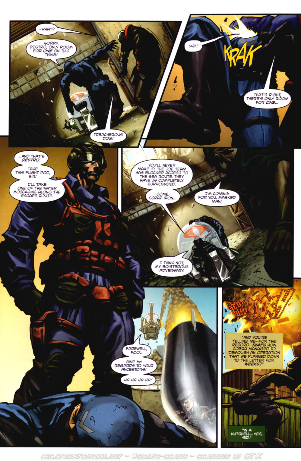 Read online Transformers/G.I. Joe: Divided Front comic -  Issue # Full - 11