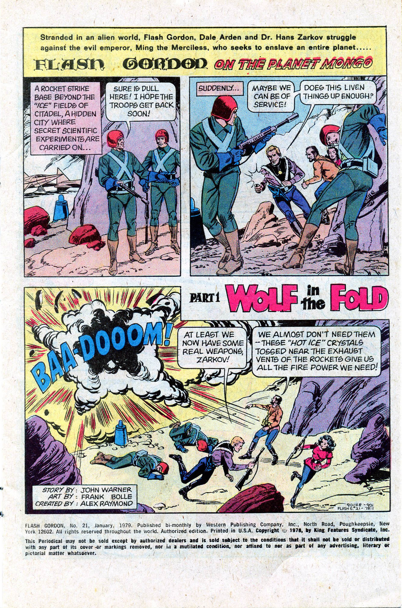 Read online Flash Gordon (1978) comic -  Issue #21 - 3