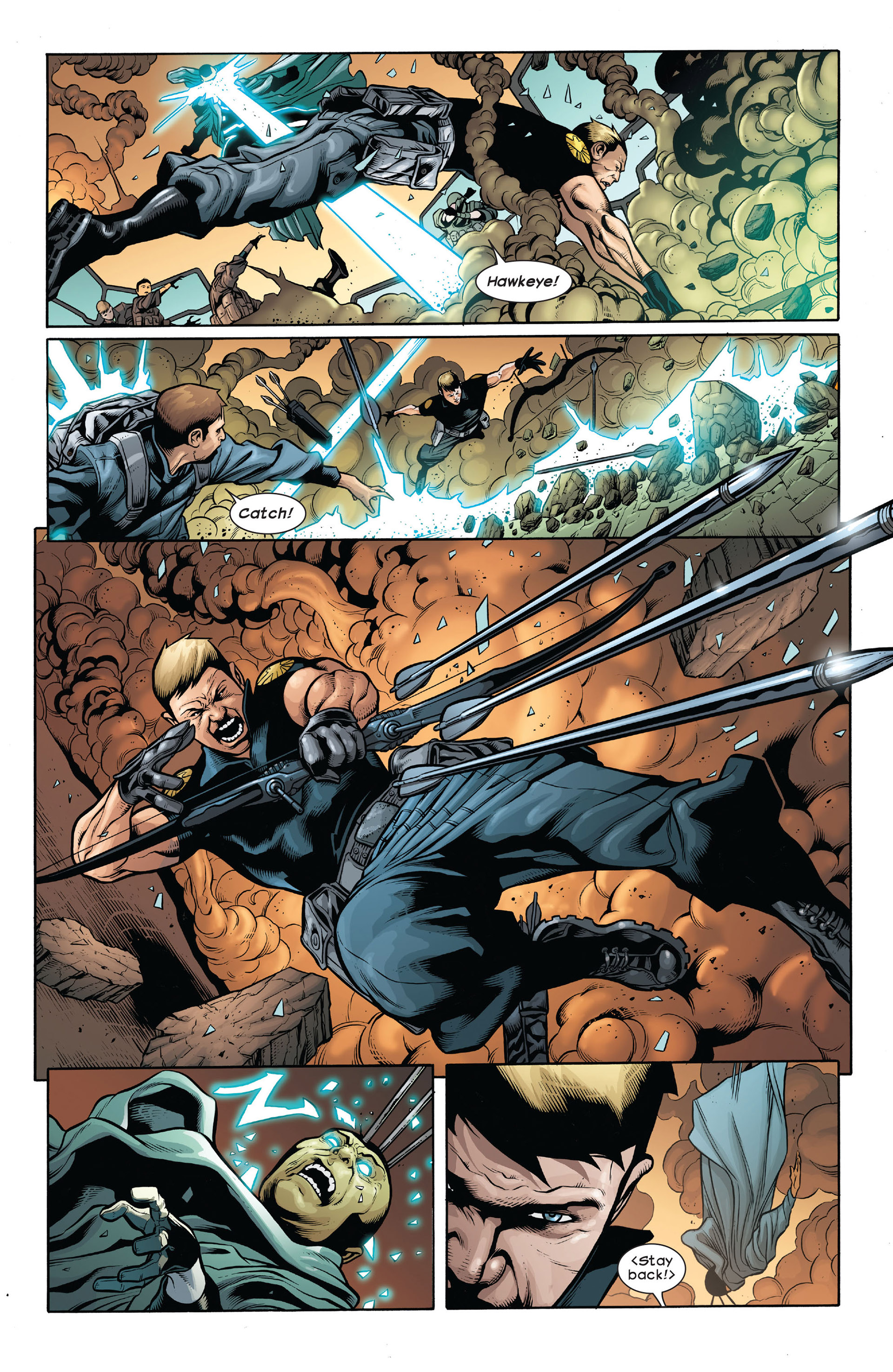 Read online Ultimate Comics Hawkeye comic -  Issue #1 - 17