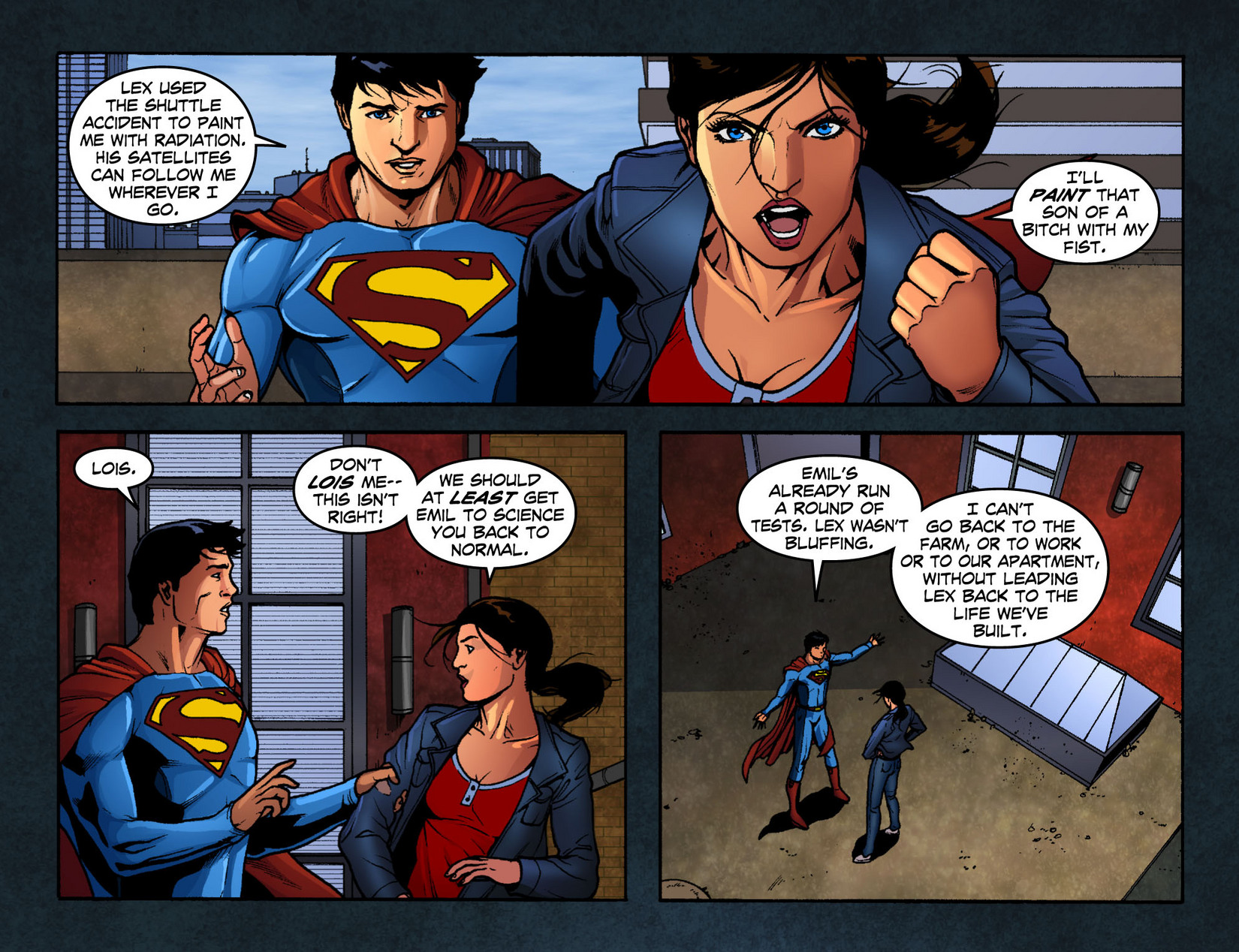 Read online Smallville: Season 11 comic -  Issue #12 - 13