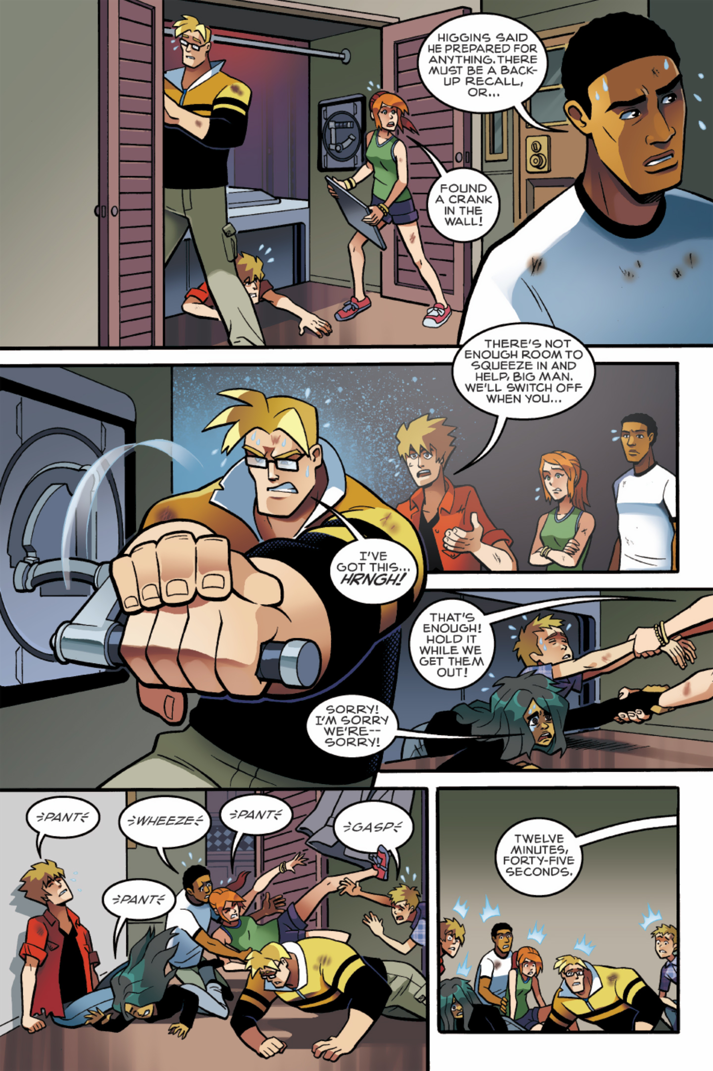 Read online New Crusaders: Rise Of The Heroes comic -  Issue #2 - Act IV - 4