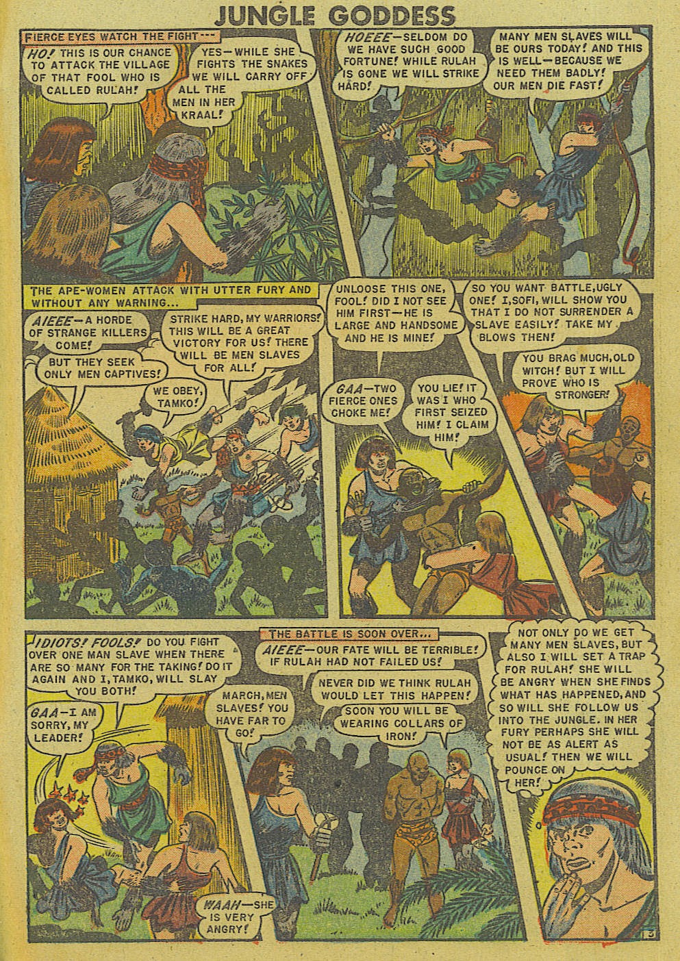 Read online Rulah - Jungle Goddess comic -  Issue #26 - 26