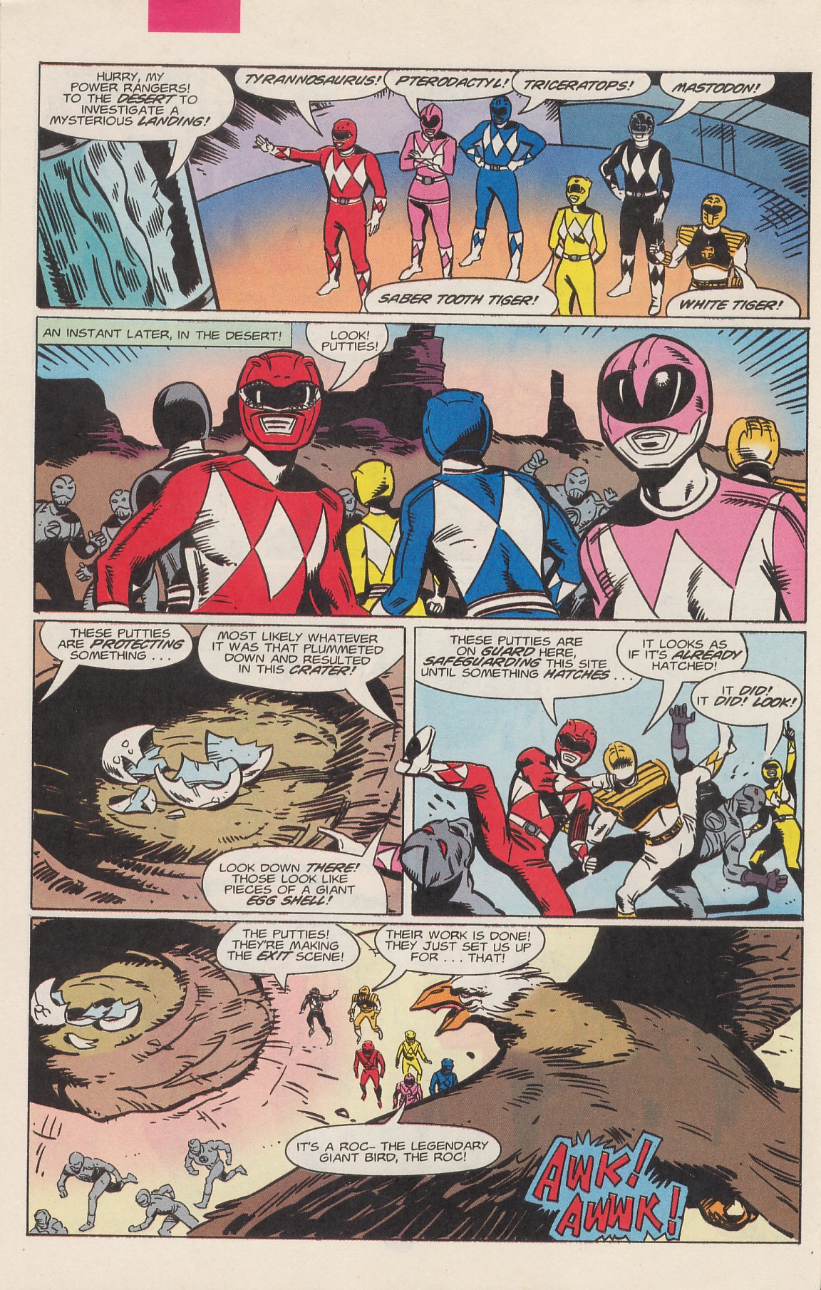 Read online Saban's Mighty Morphin Power Rangers (1995) comic -  Issue #4 - 6