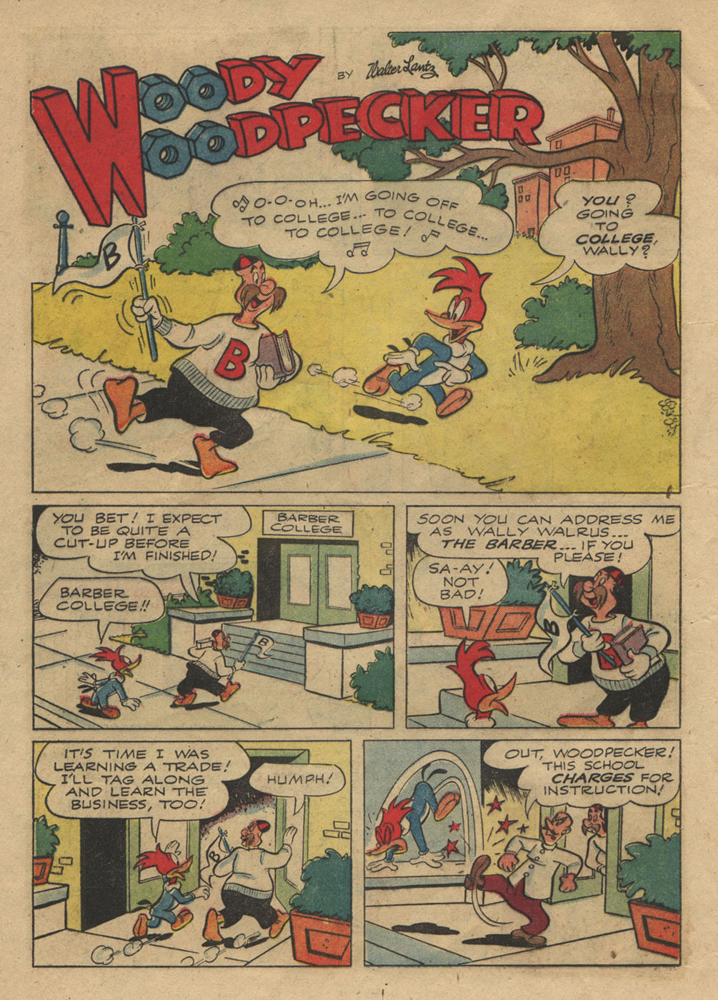 Read online Walter Lantz Woody Woodpecker (1952) comic -  Issue #25 - 12