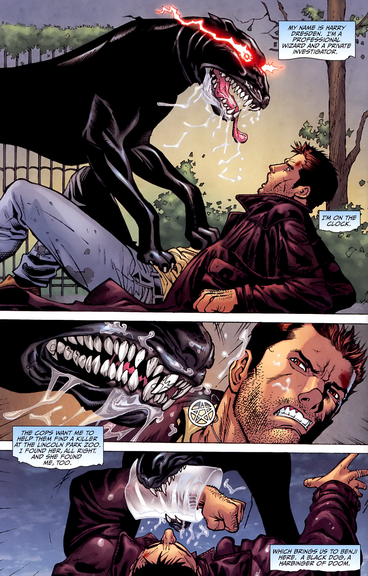Read online Jim Butcher's The Dresden Files: Welcome to the Jungle comic -  Issue #3 - 5