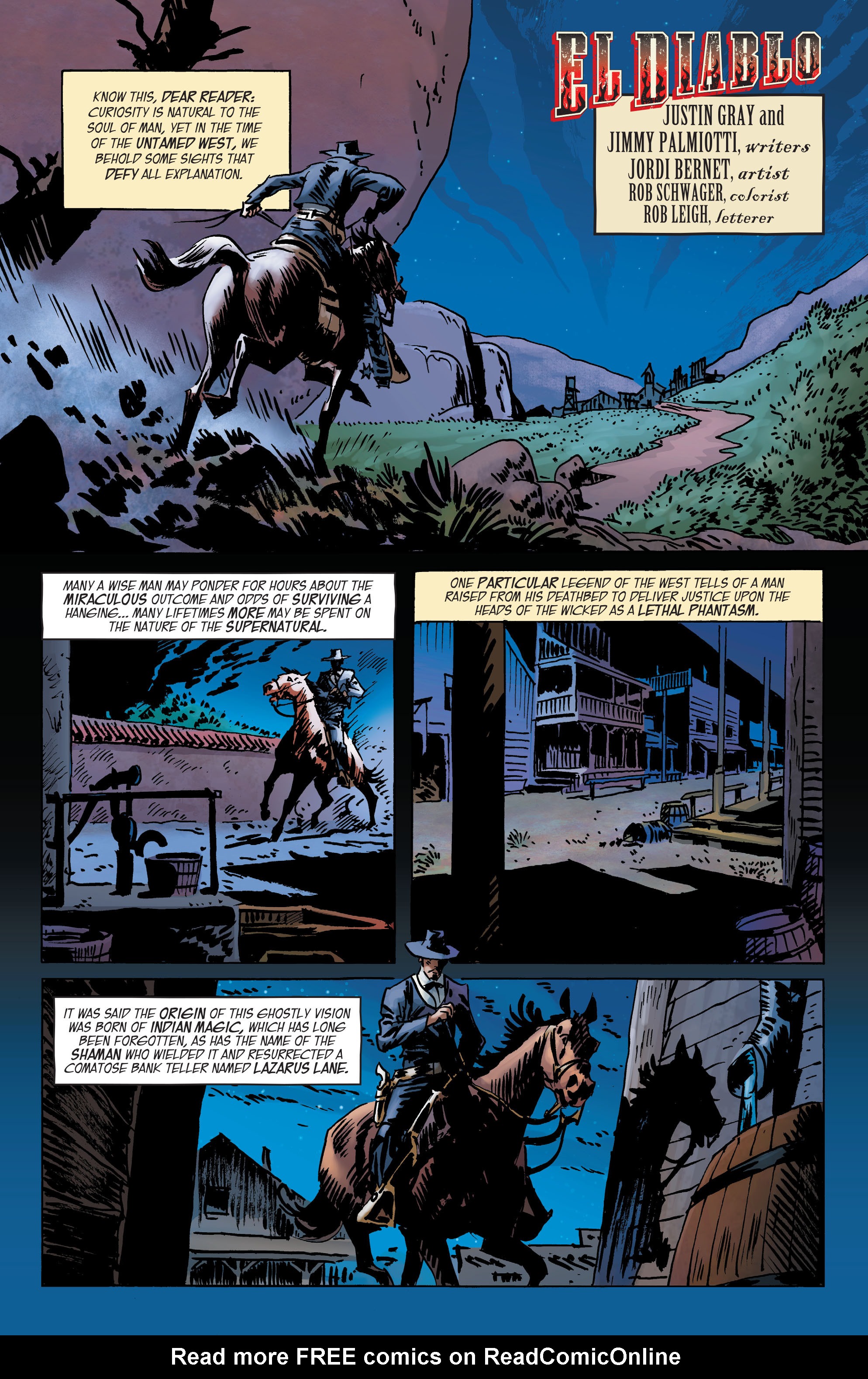 Read online All-Star Western (2011) comic -  Issue #2 - 21
