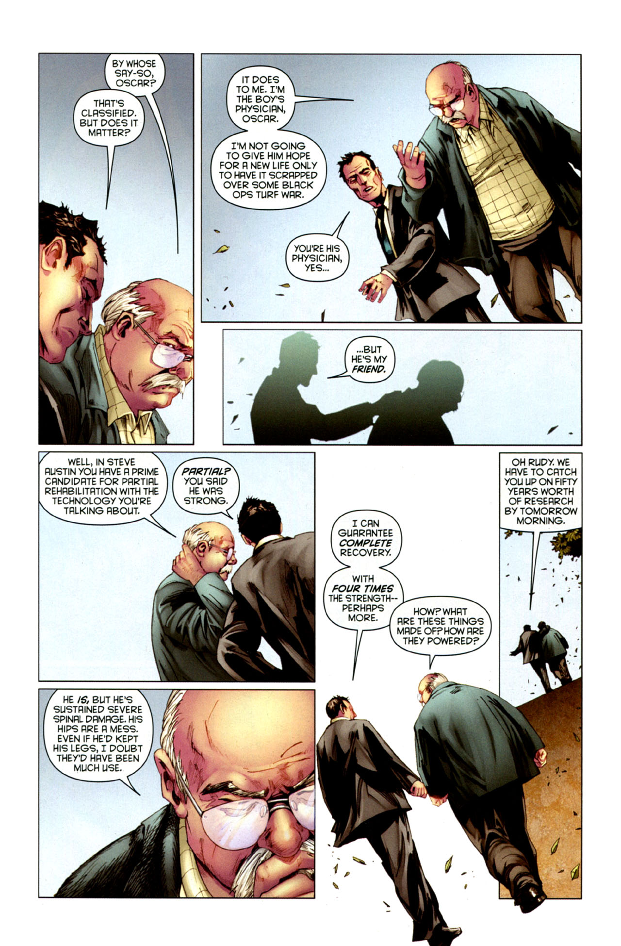 Read online Bionic Man comic -  Issue #3 - 17