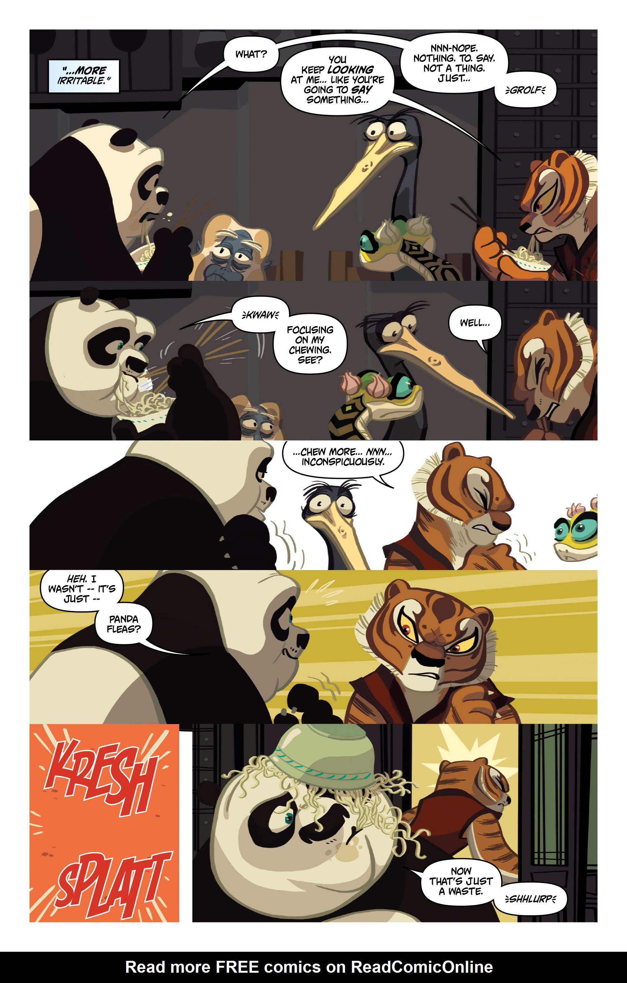 Read online DreamWorks Kung Fu Panda comic -  Issue #4 - 10