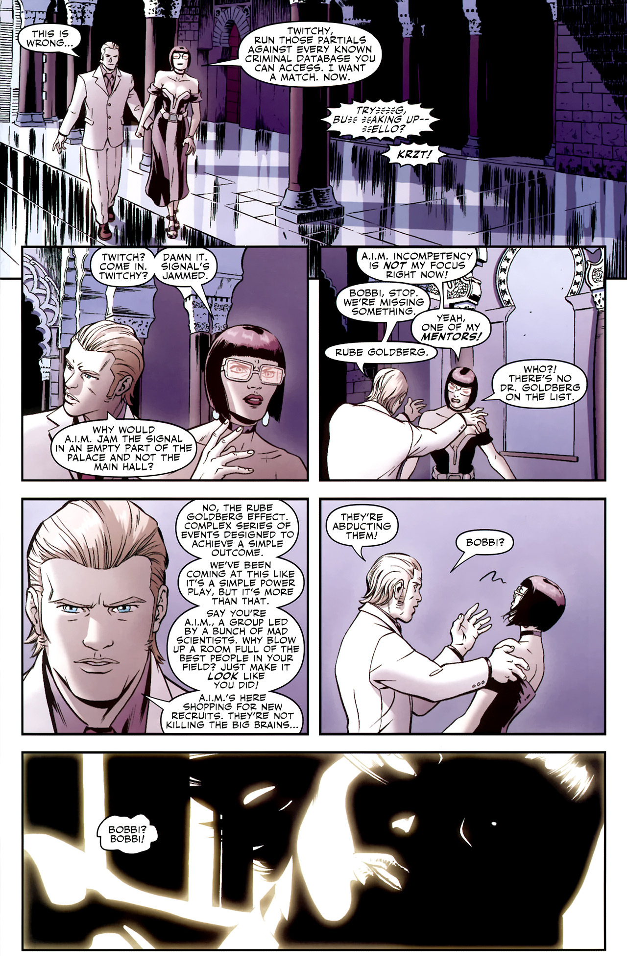 Read online New Avengers: The Reunion comic -  Issue #3 - 9