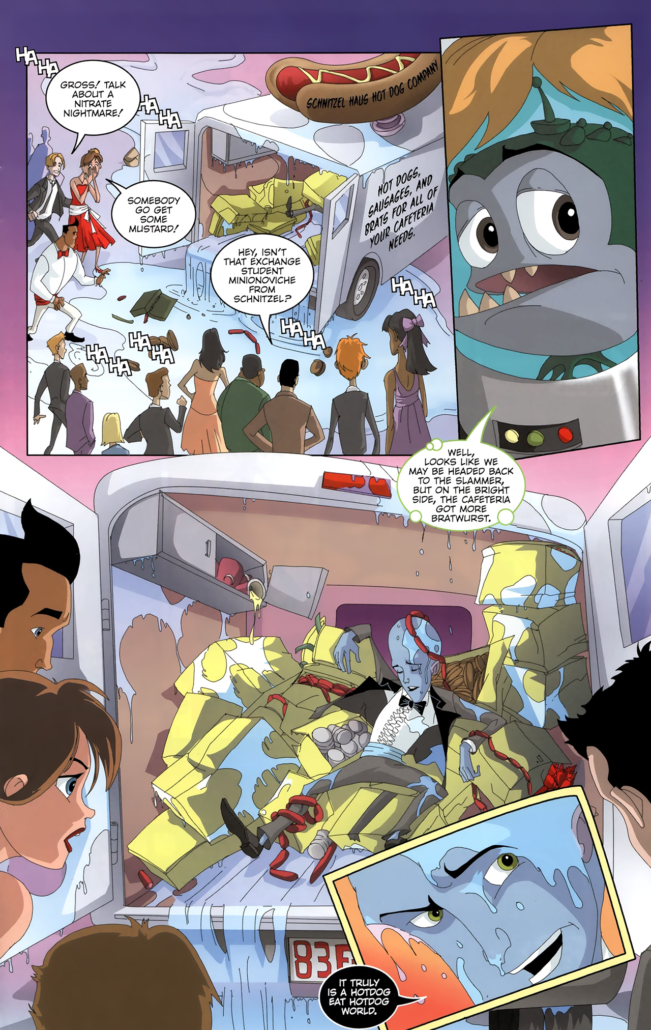 Read online Megamind: Bad. Blue. Brilliant. comic -  Issue #1 - 21