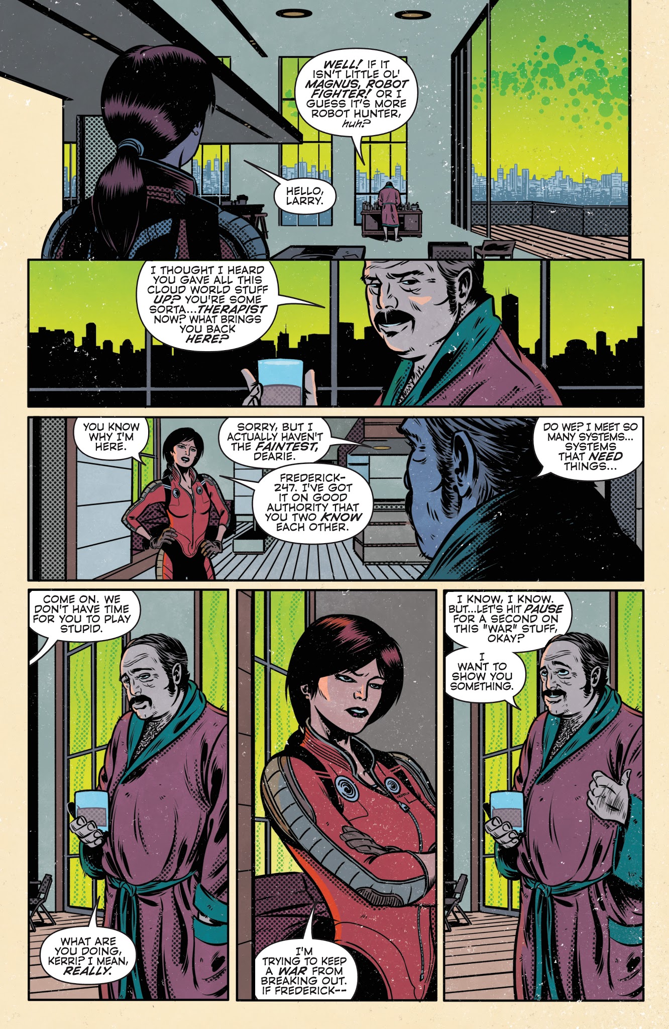 Read online Magnus comic -  Issue #3 - 10