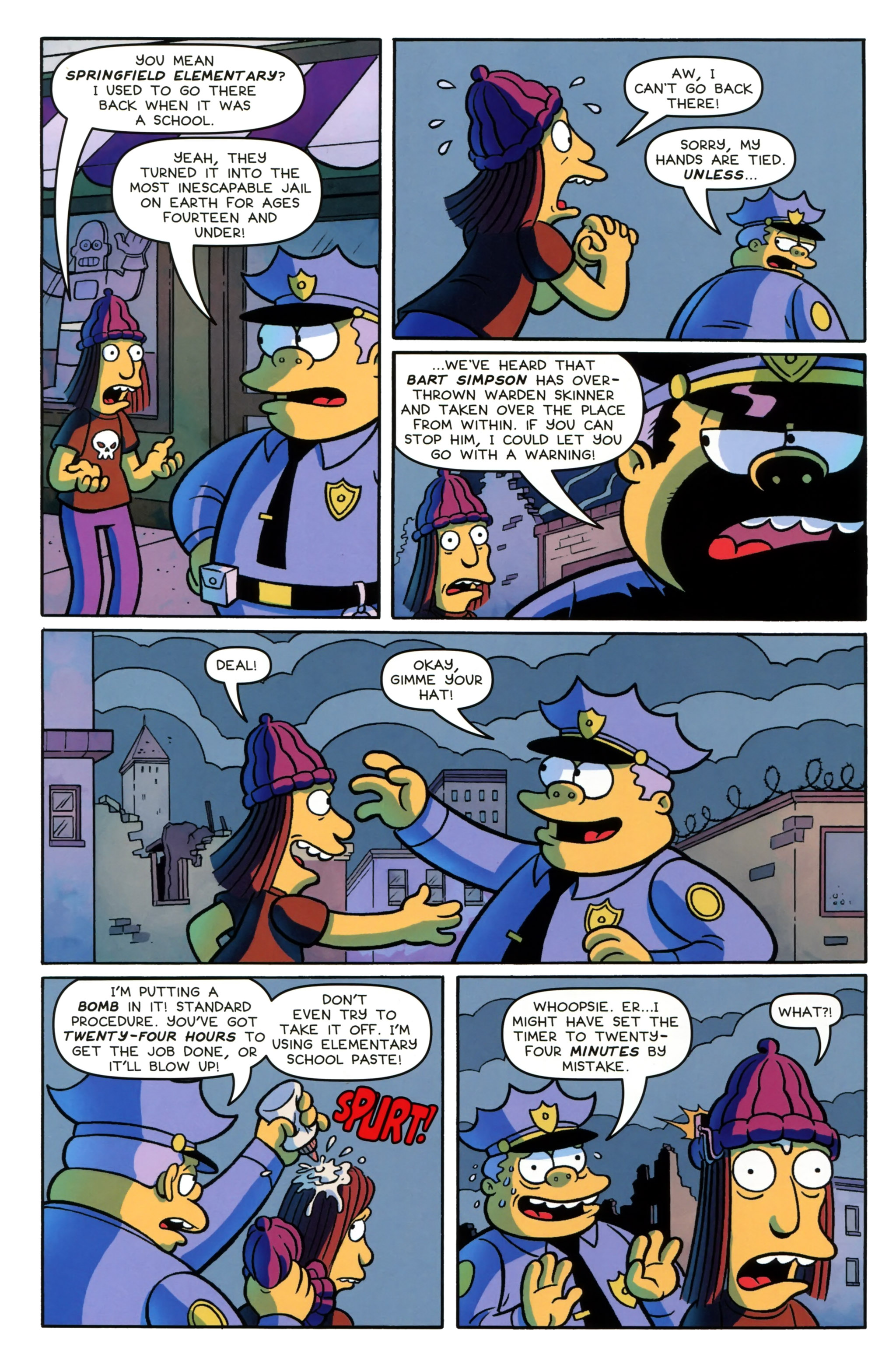 Read online Simpsons One-Shot Wonders: Jimbo comic -  Issue # Full - 6