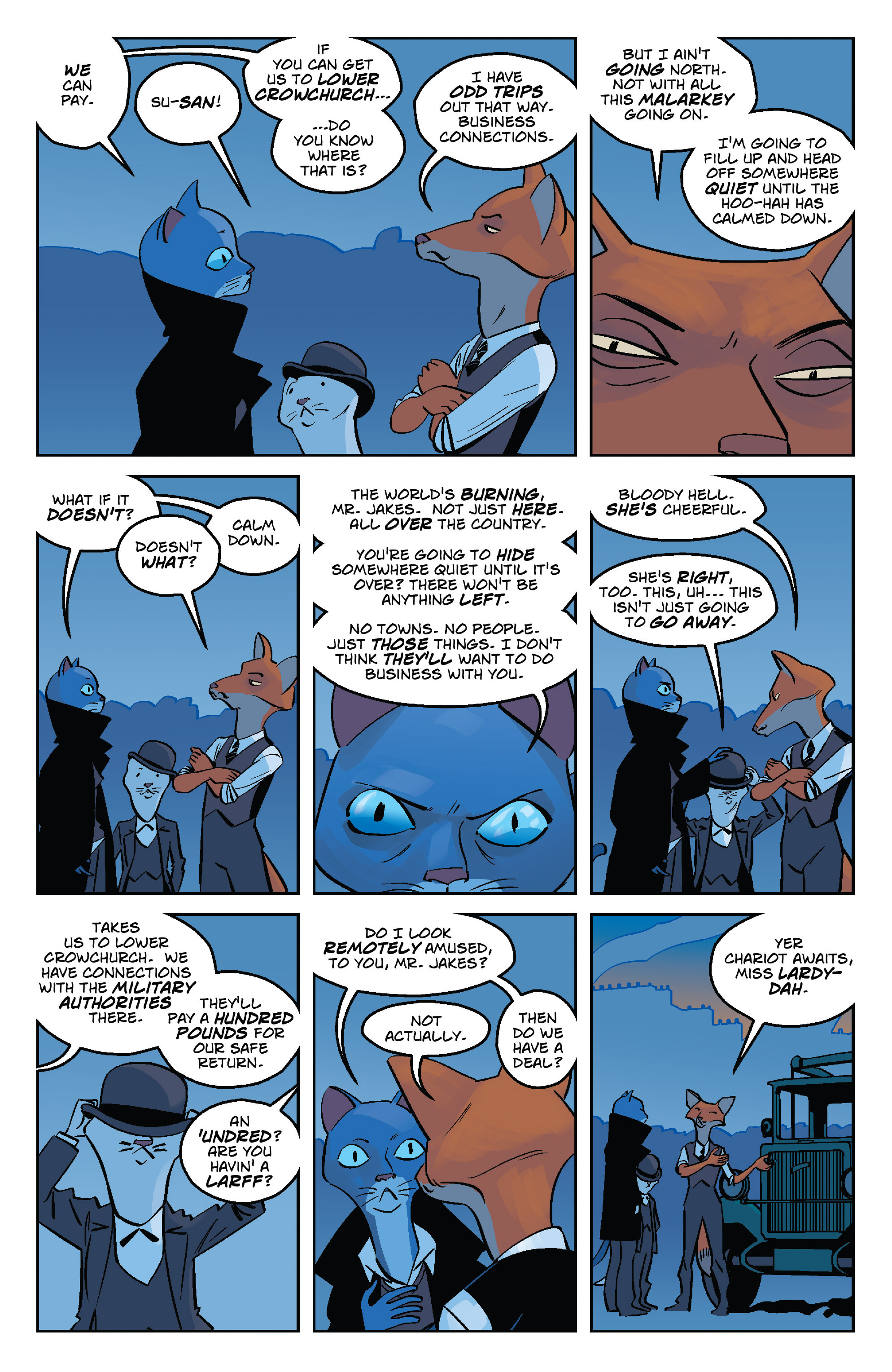 Read online Wild's End: Journey's End comic -  Issue # TPB (Part 1) - 20