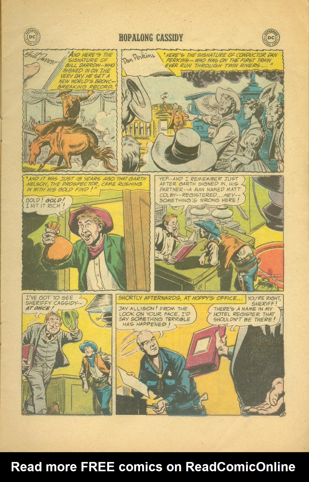 Read online Hopalong Cassidy comic -  Issue #106 - 5