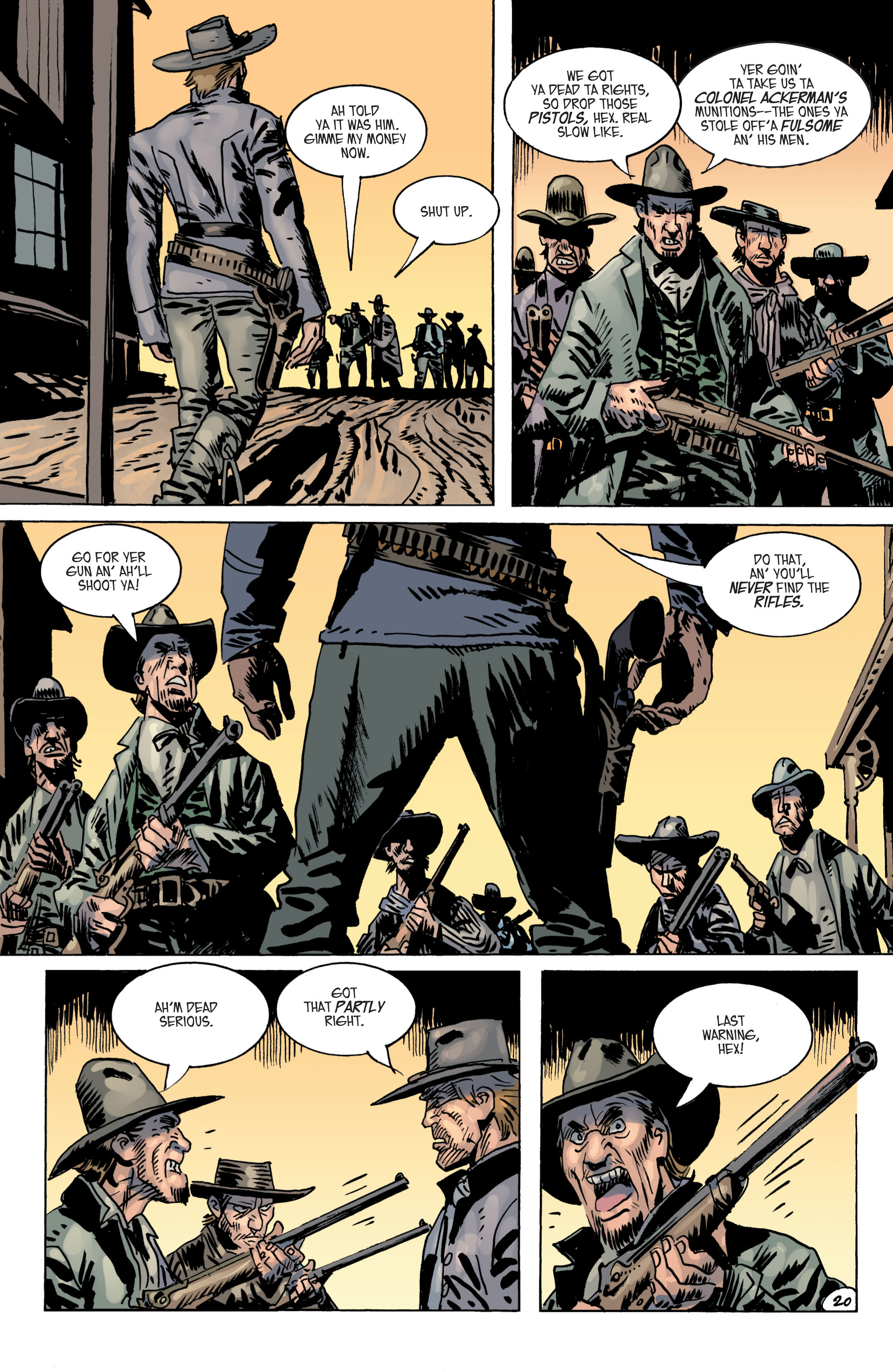 Read online Jonah Hex (2006) comic -  Issue #14 - 21