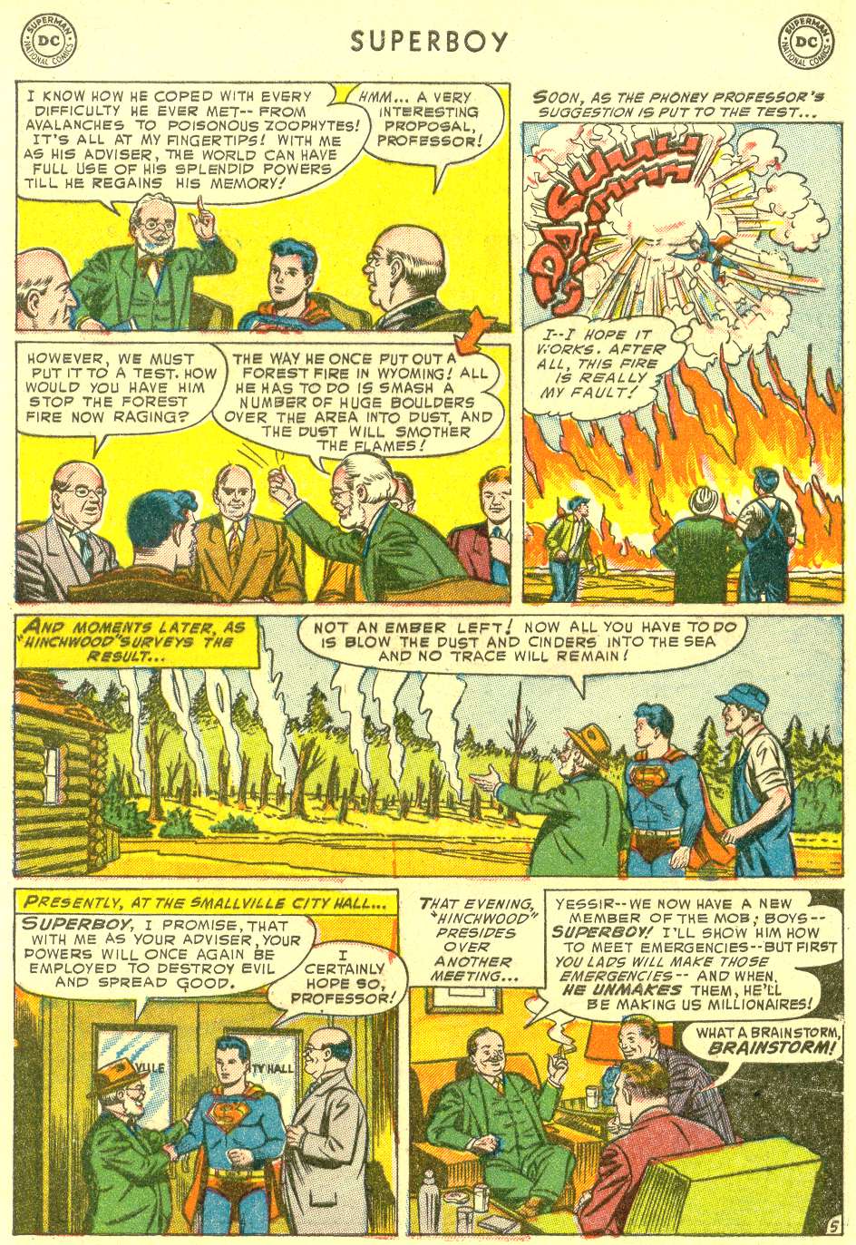 Read online Superboy (1949) comic -  Issue #31 - 6