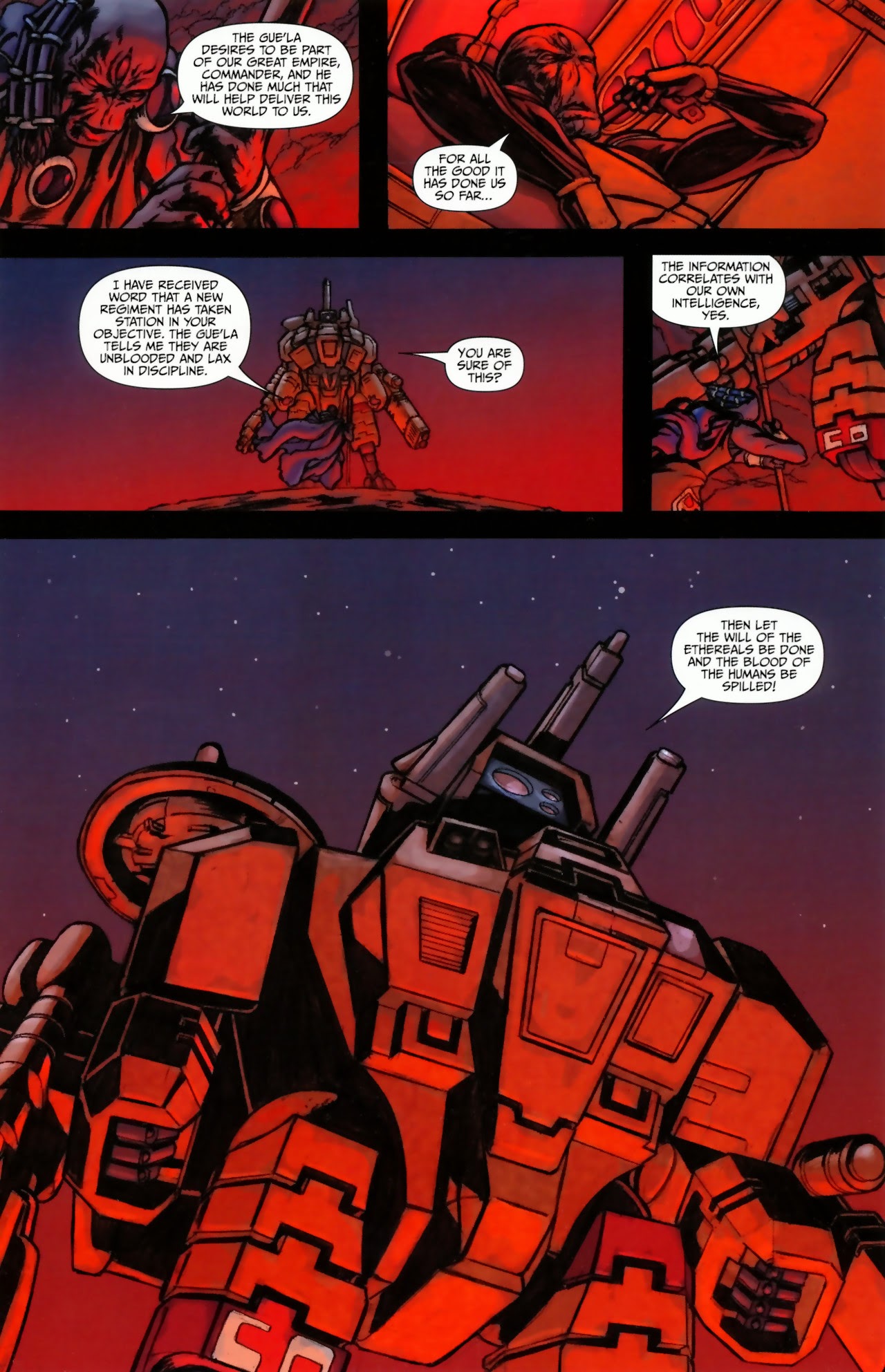 Read online Warhammer 40,000: Fire & Honour comic -  Issue #1 - 13