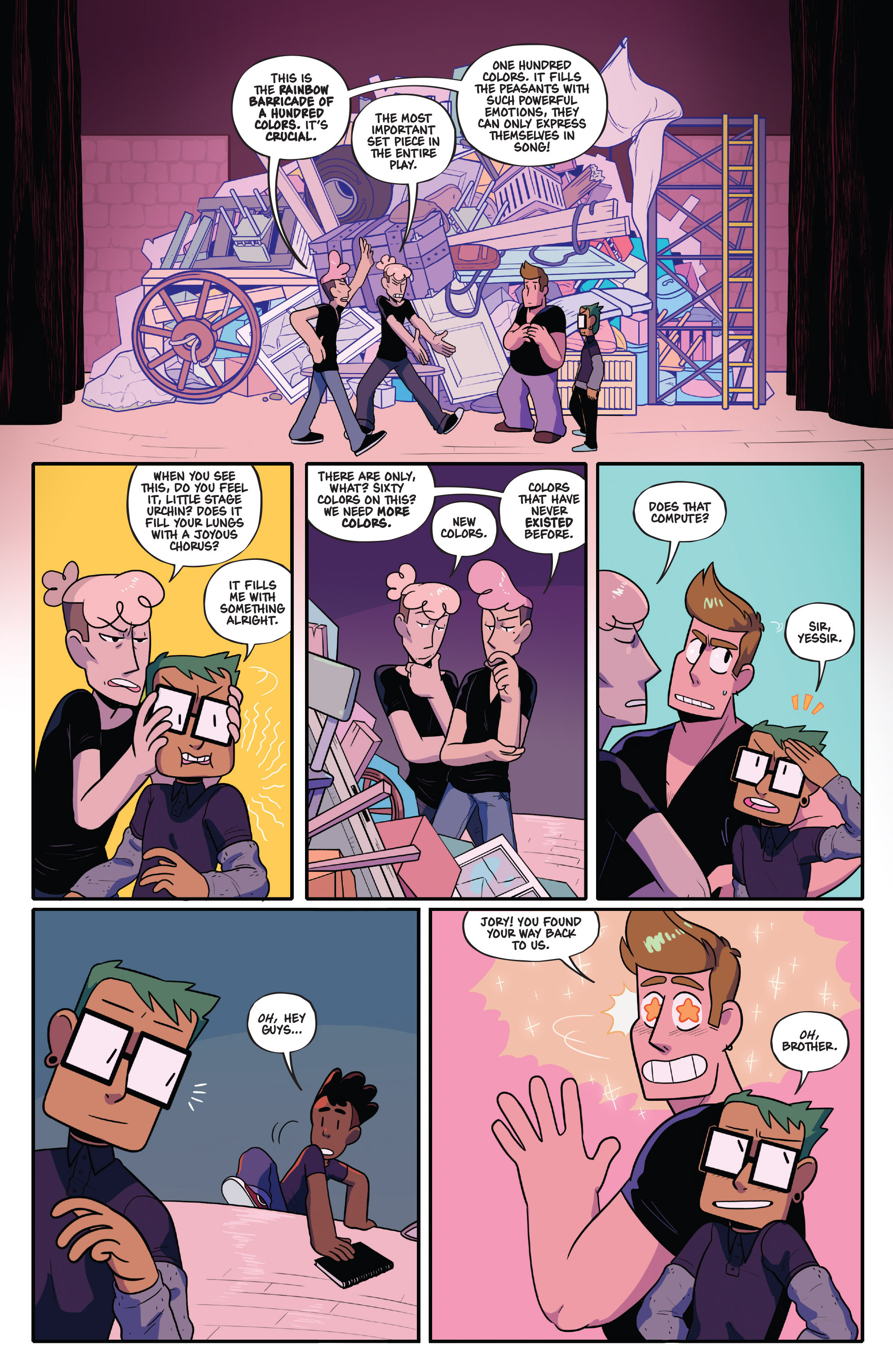 Read online The Backstagers comic -  Issue #2 - 4