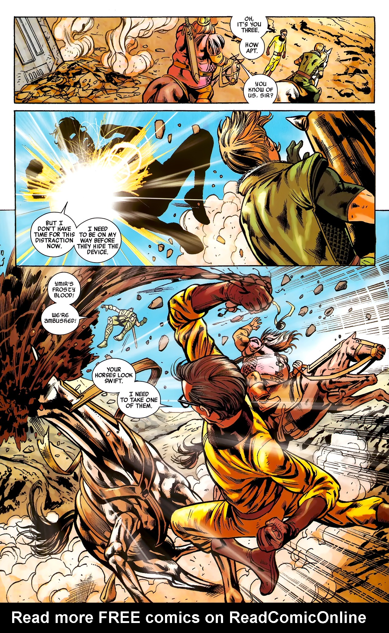 Read online Warriors Three comic -  Issue #2 - 22