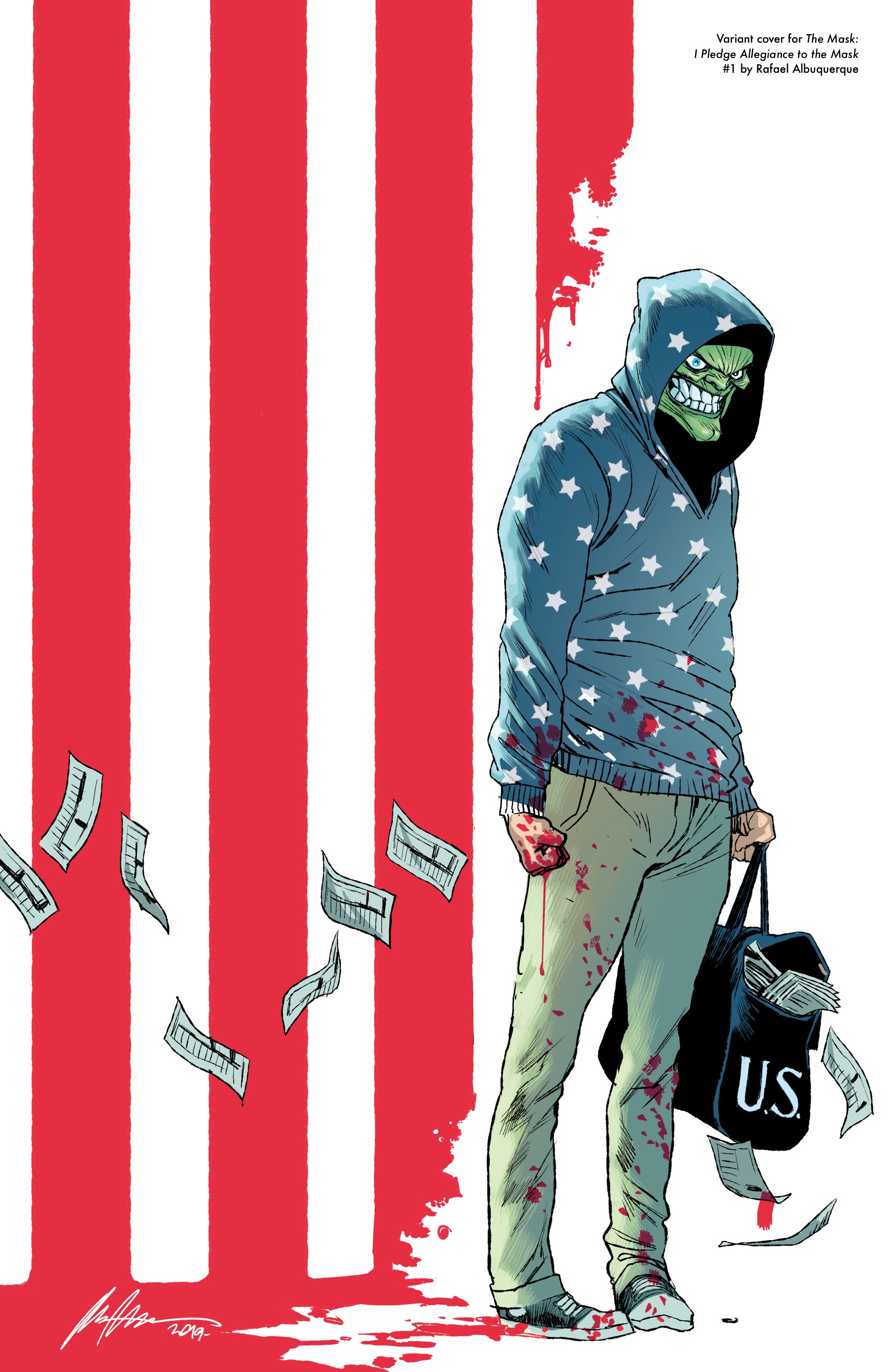 Read online The Mask: I Pledge Allegiance to the Mask comic -  Issue # _TPB - 94