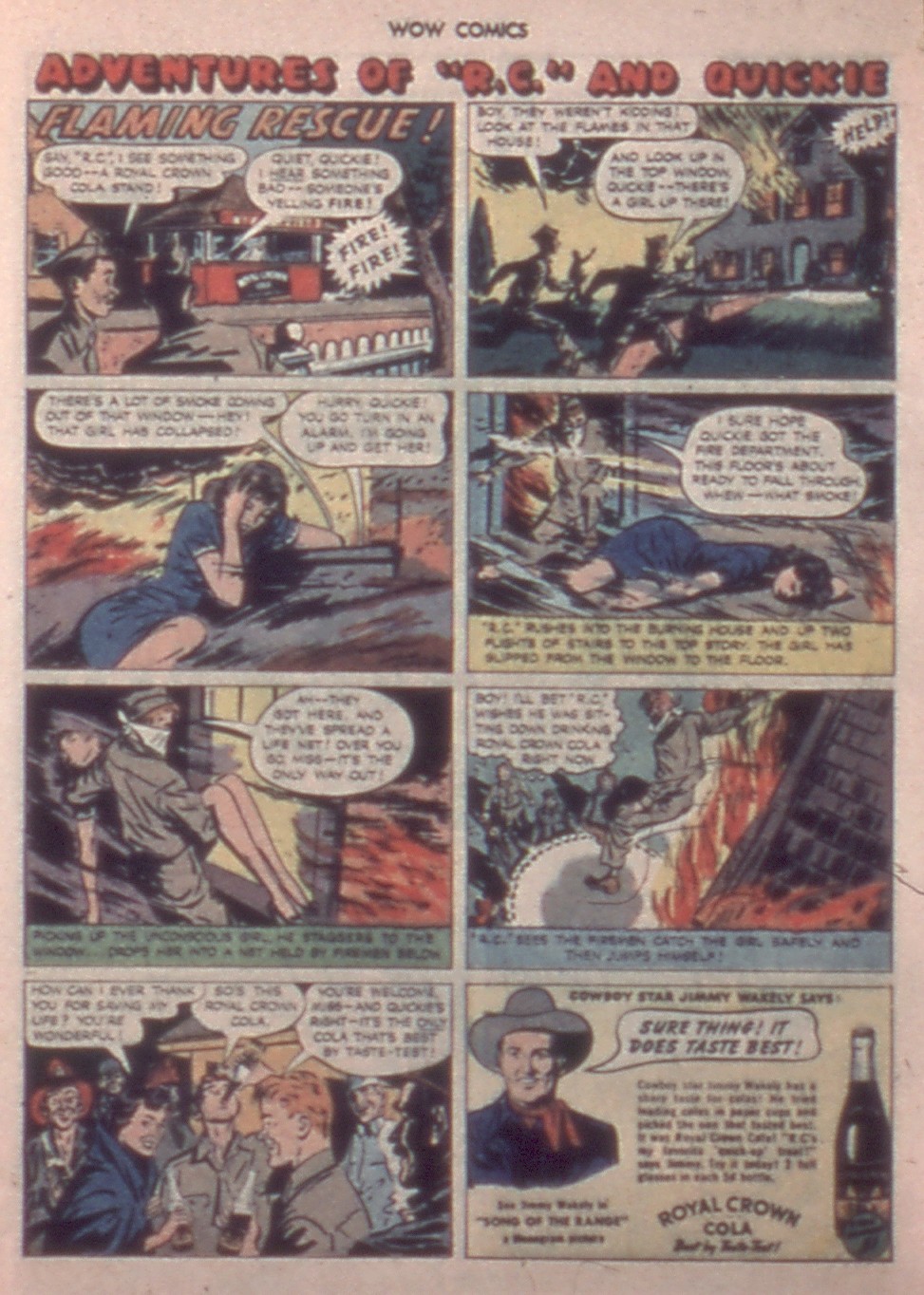 Read online Wow Comics comic -  Issue #36 - 12